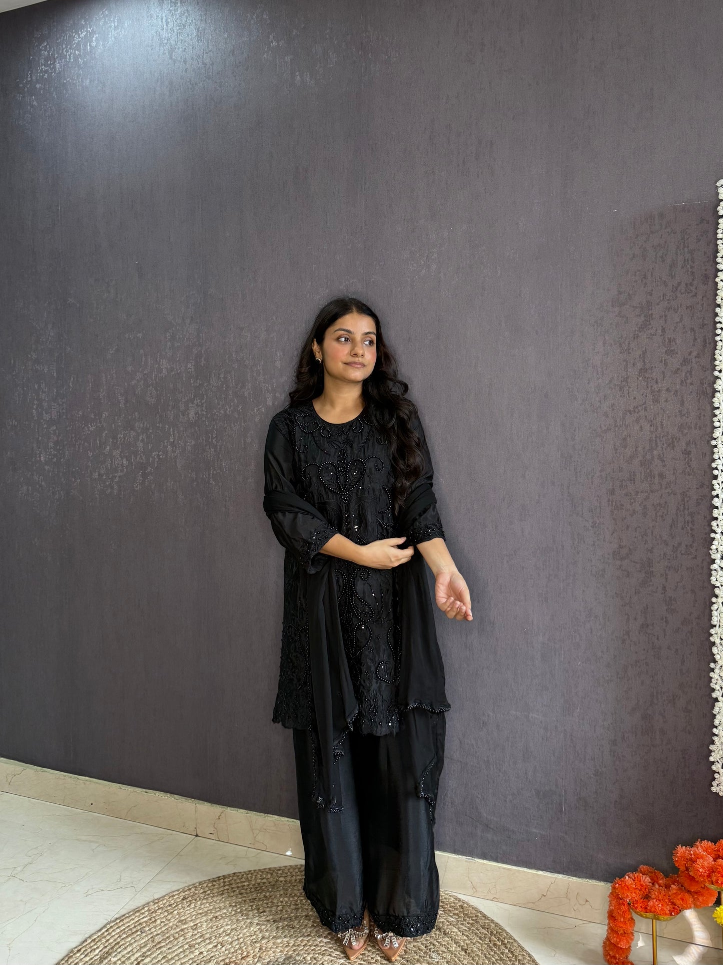 Premium handwork sharara set