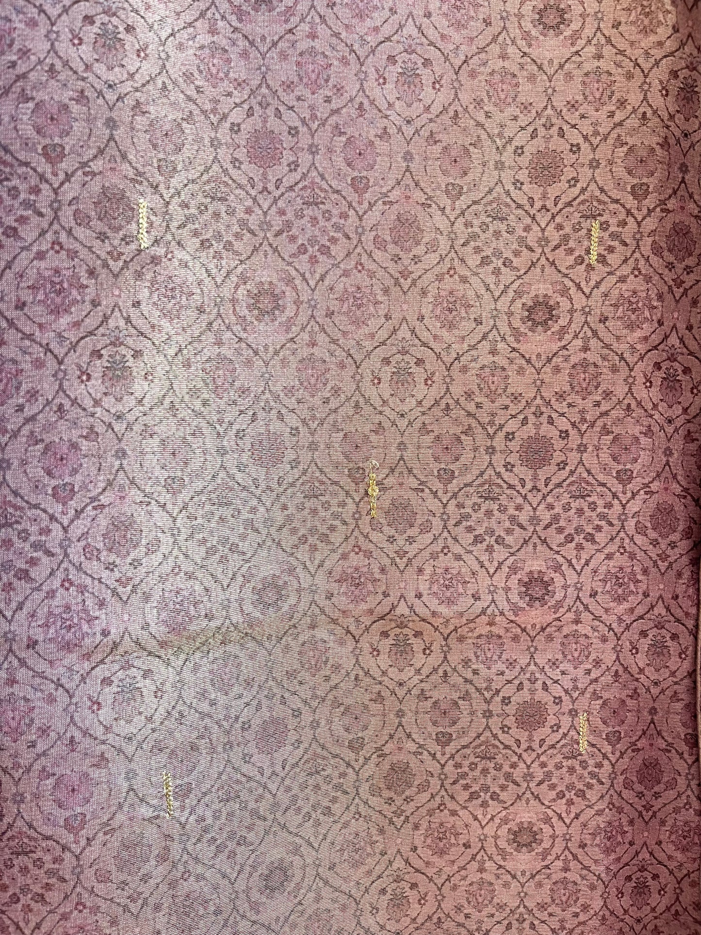 Marori aari work jacquard suit