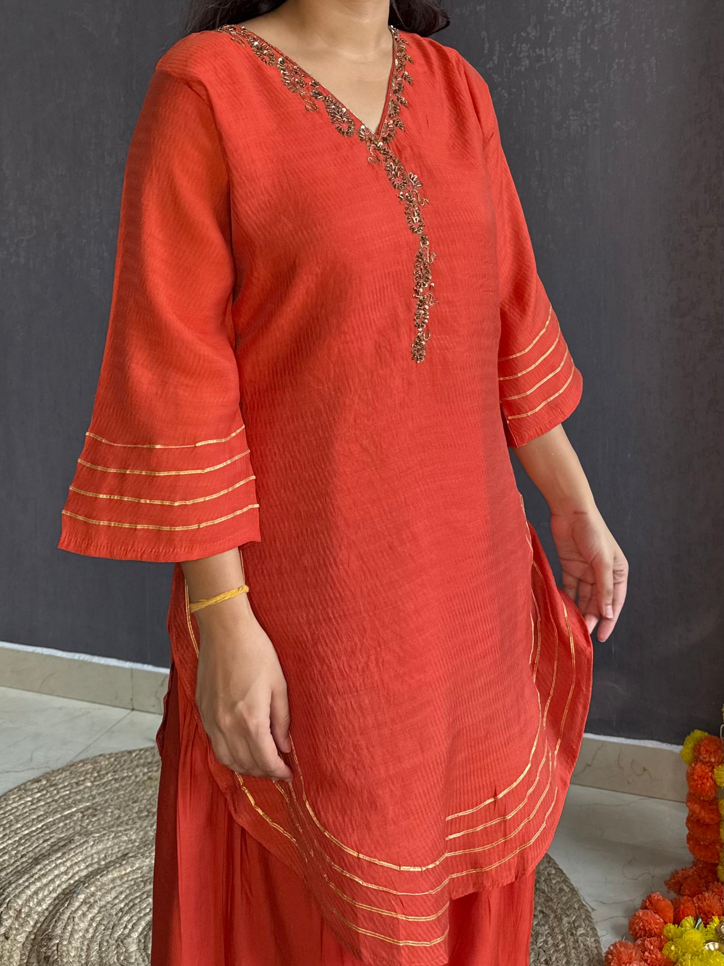 Festive farshi coord set