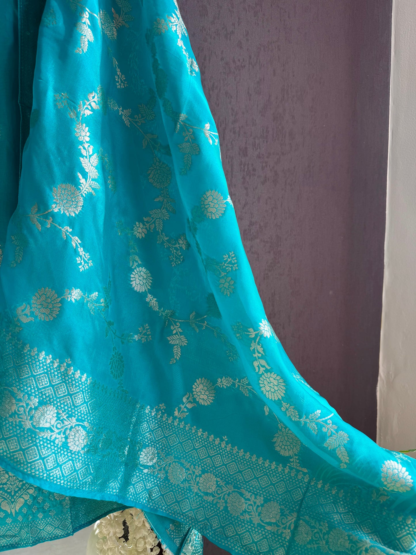 Resham Benarsi silk suit