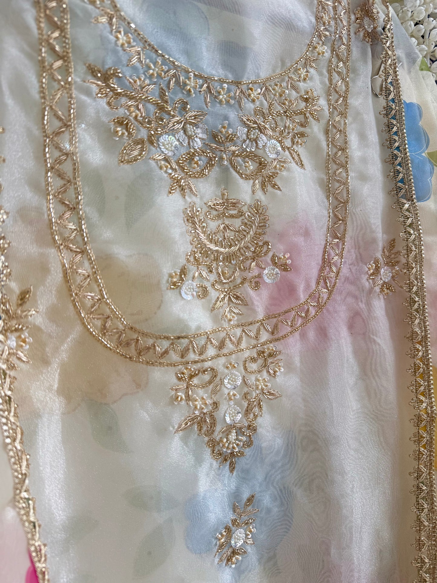 Premium handpainted handwork suit