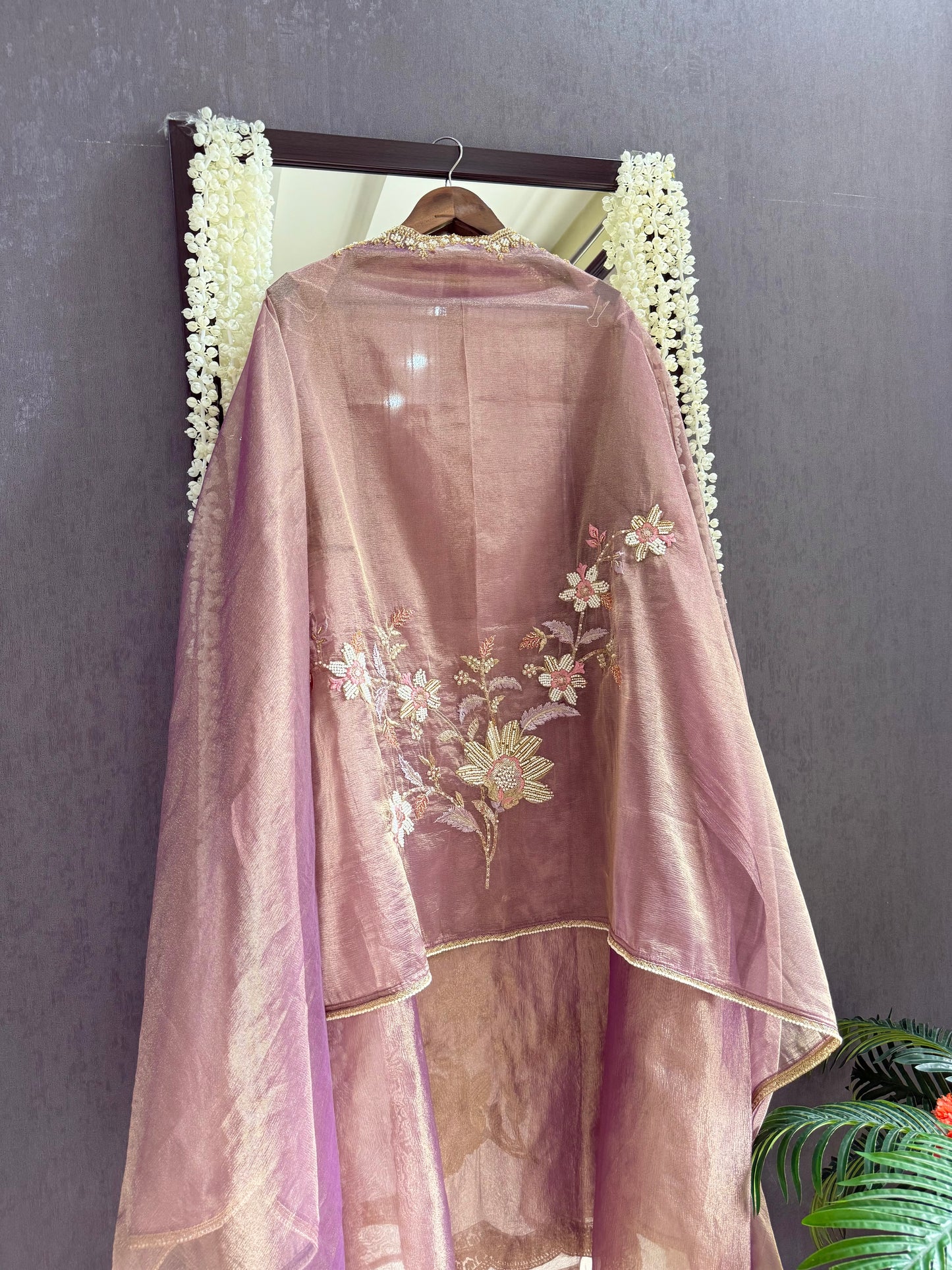 Premium Crush Tissue handwork suit
