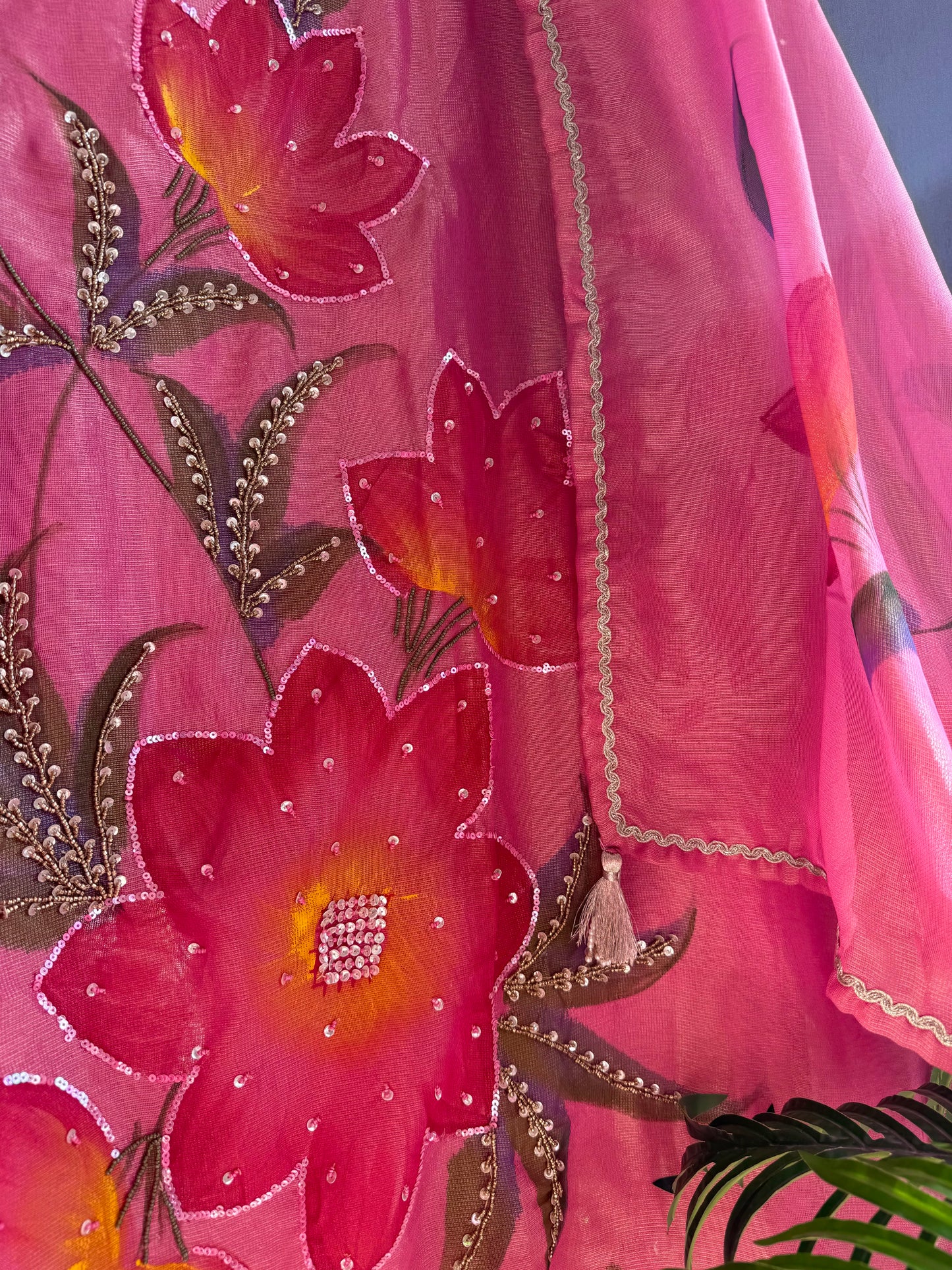 Premium handpainted handwork suit