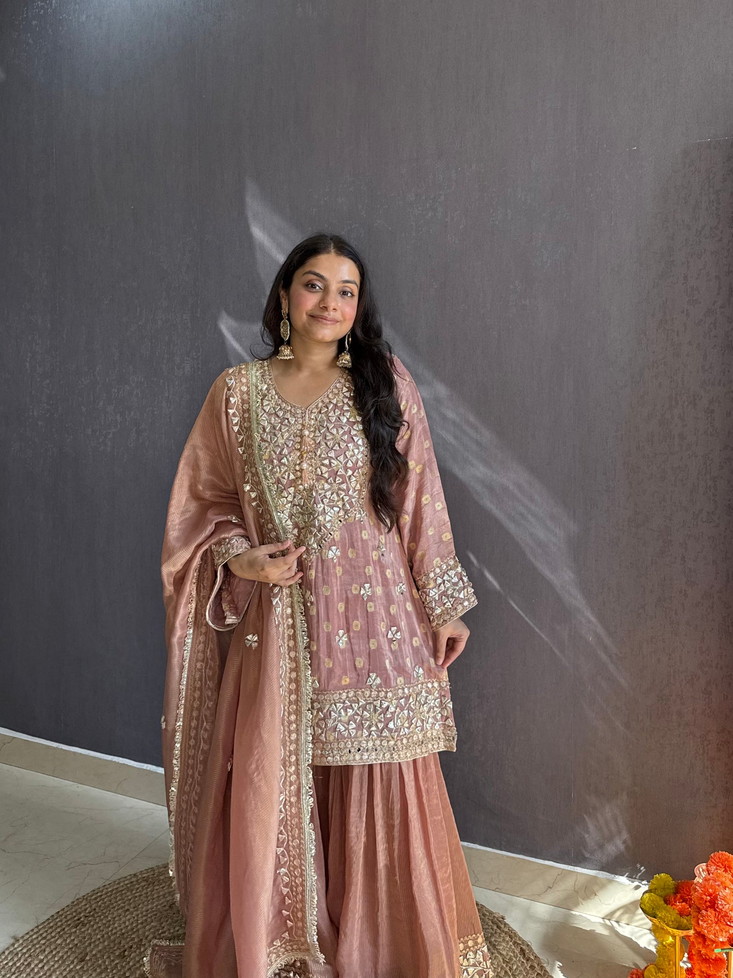 Luxurious gotapatti sharara set
