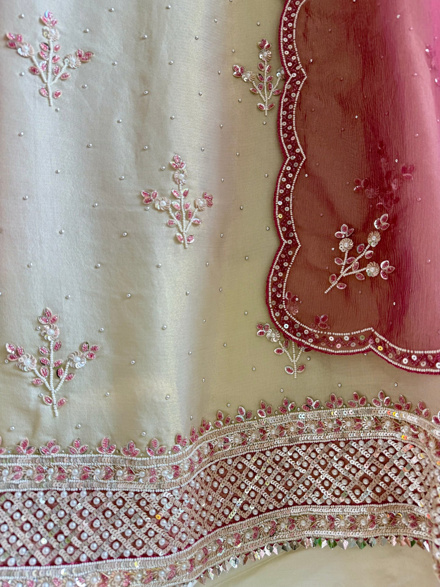 Luxurious dreamy handwork suit