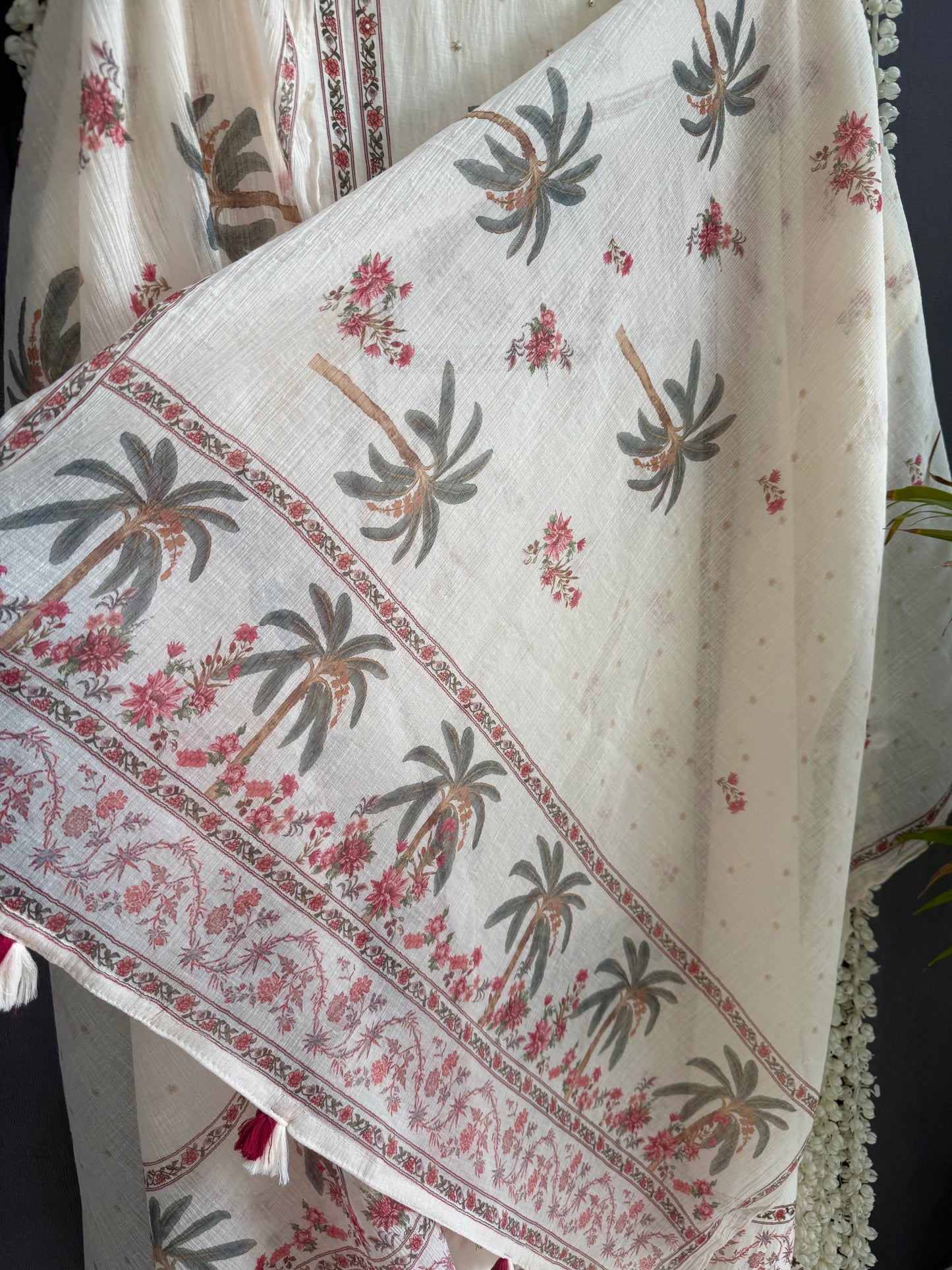 Mulmul cotton tropical suit
