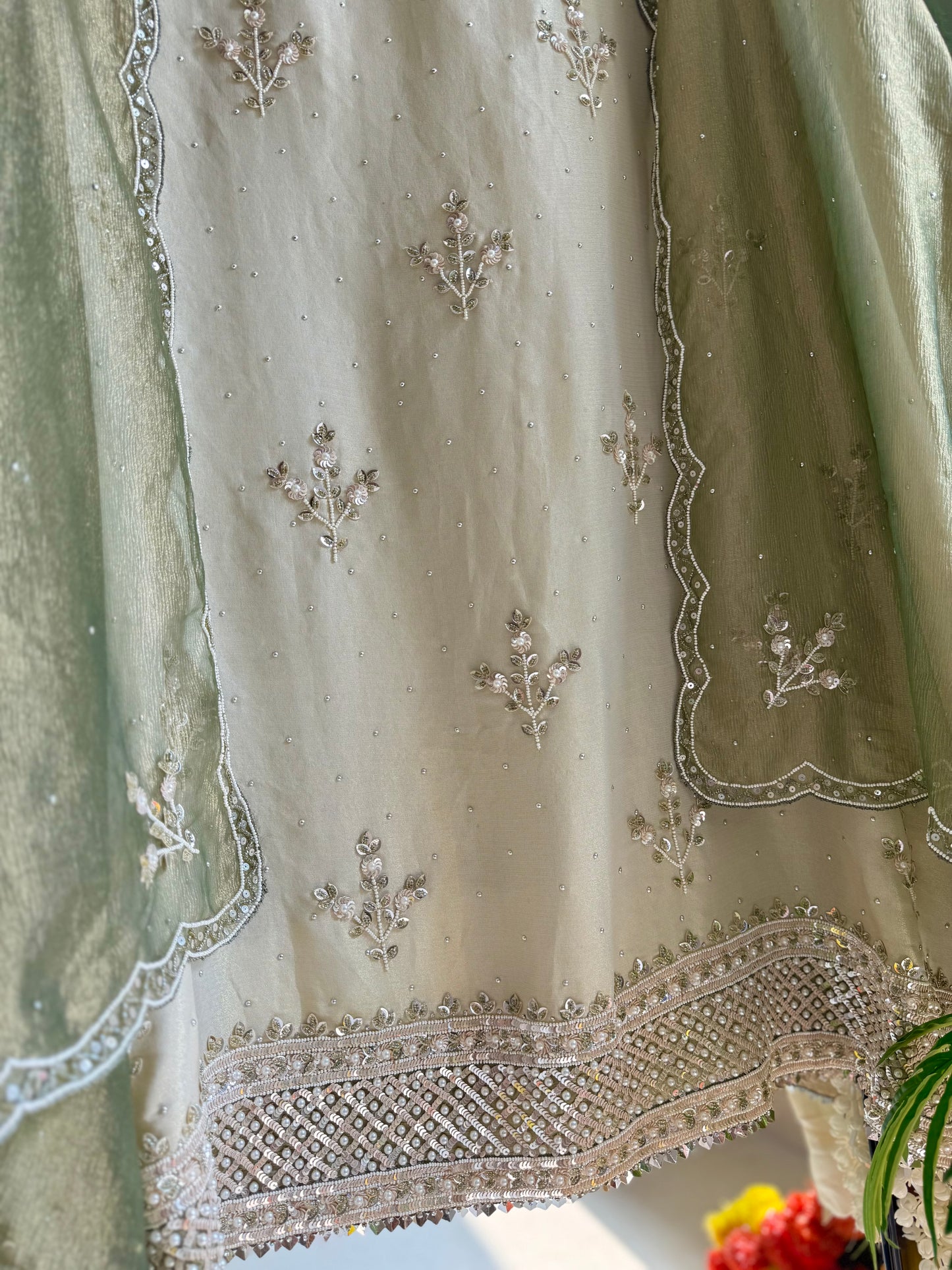 Luxurious dreamy handwork suit