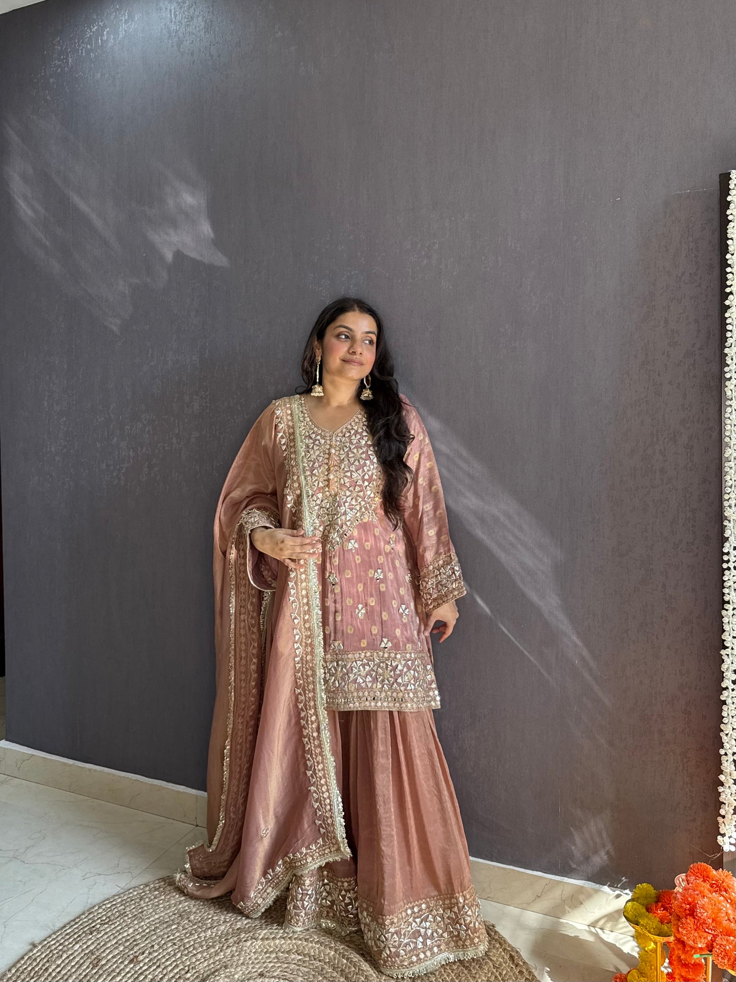Luxurious gotapatti sharara set