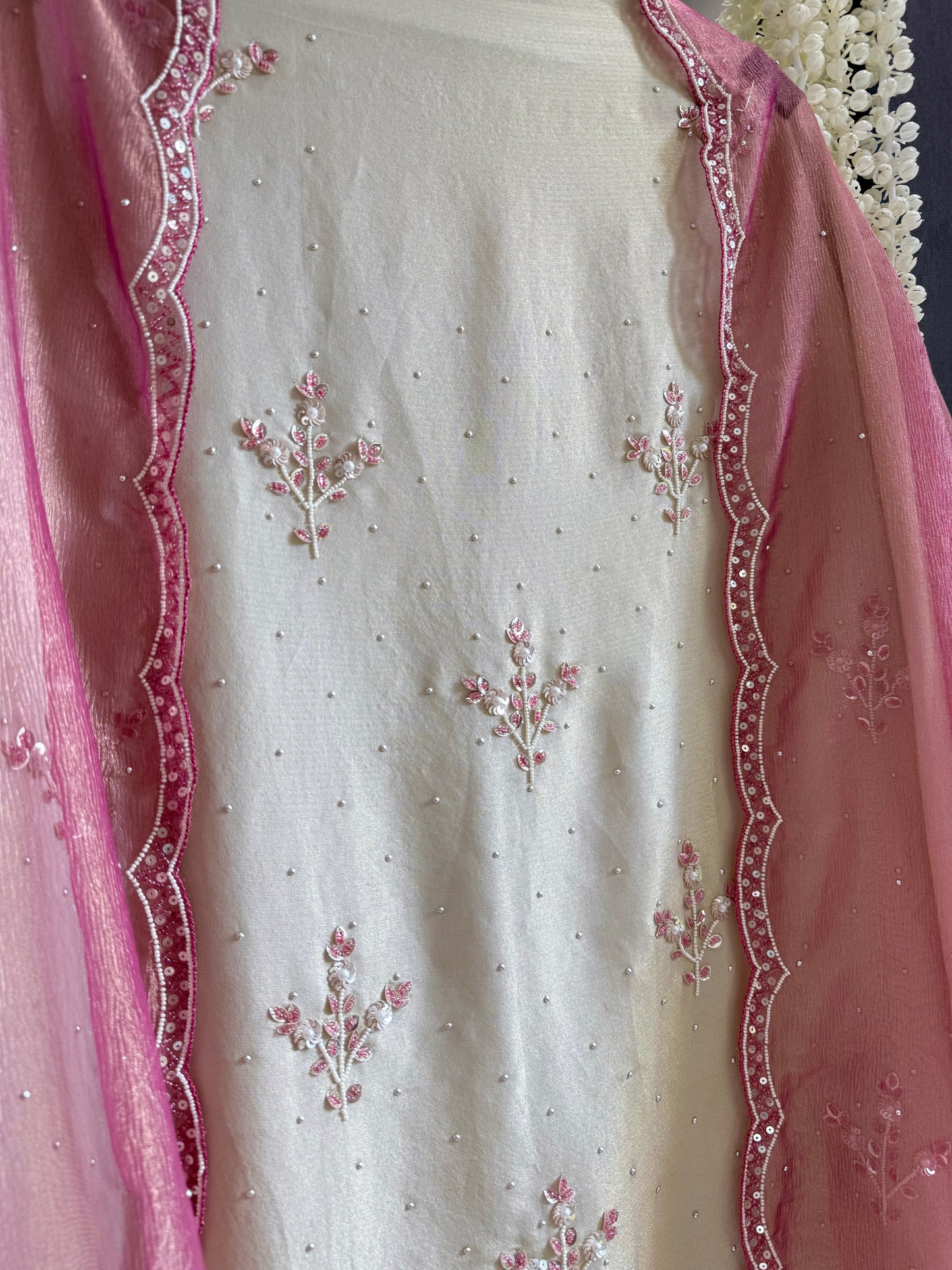 Luxurious dreamy handwork suit