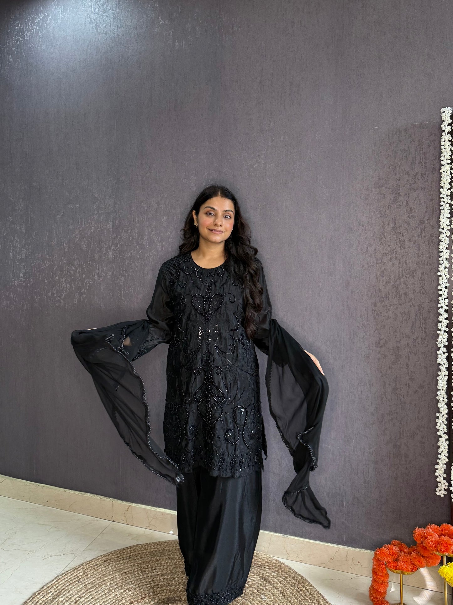 Premium handwork sharara set