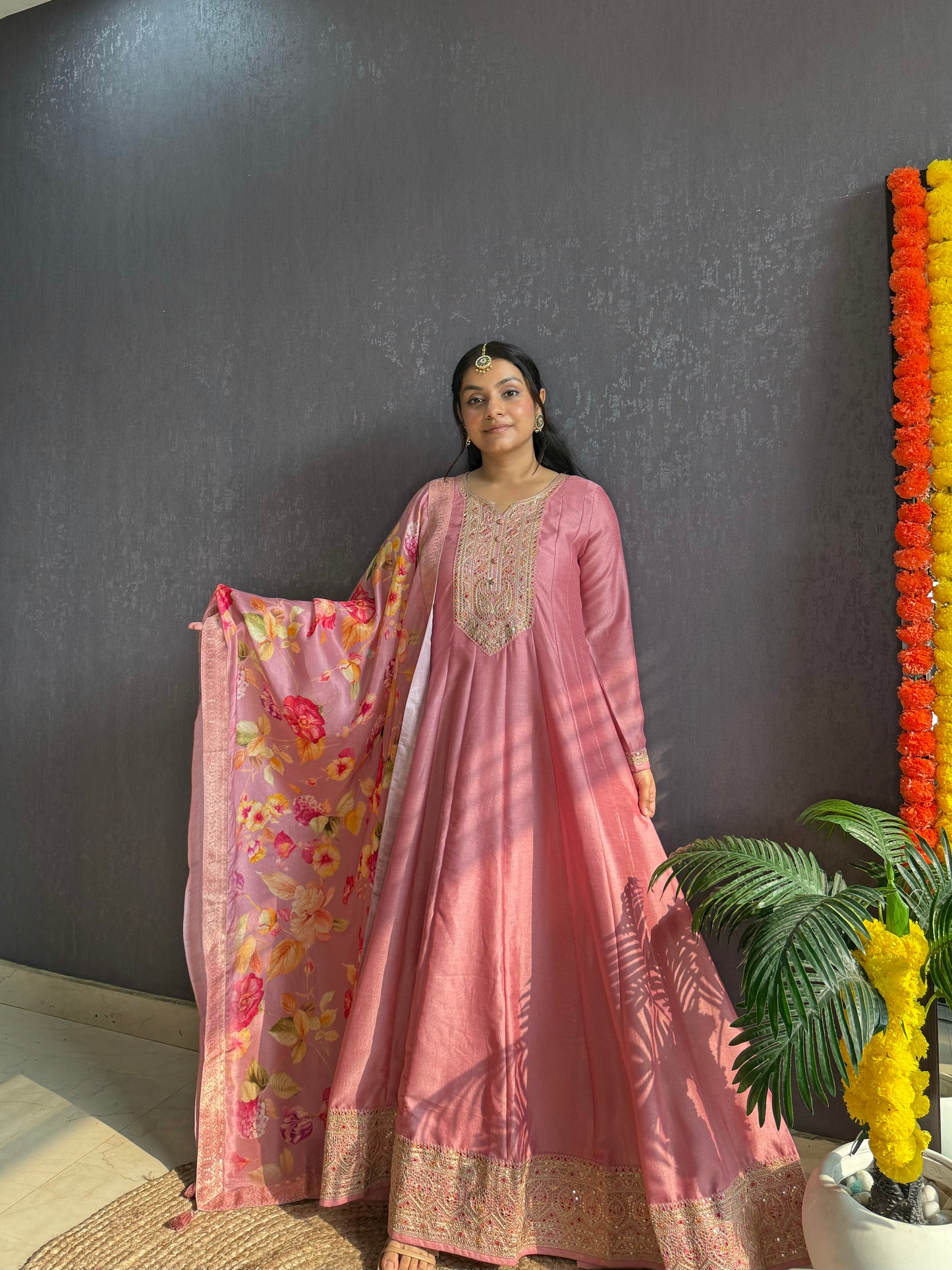 kalidaar Anarkali set