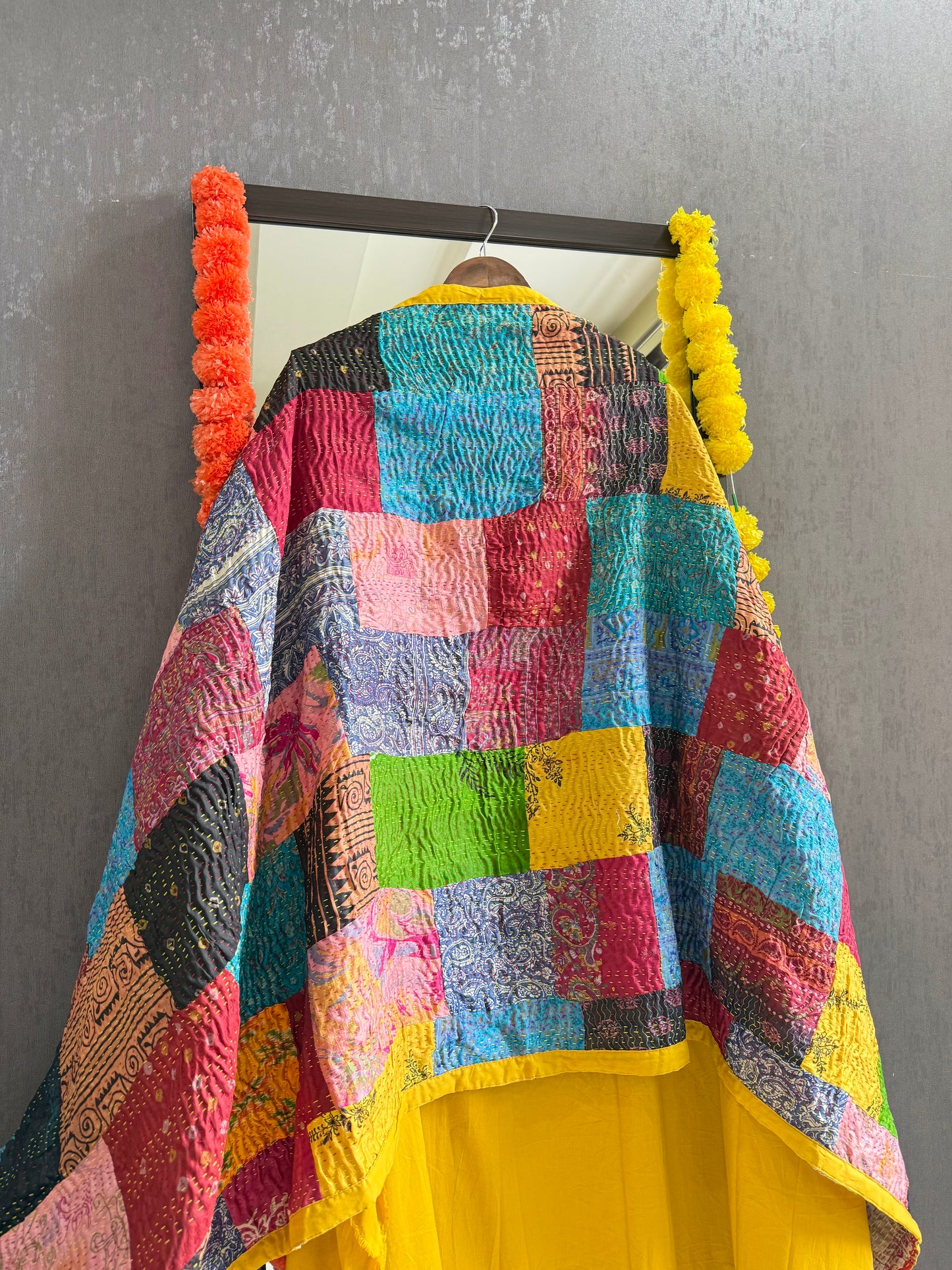 Pure cotton kantha patchwork suits