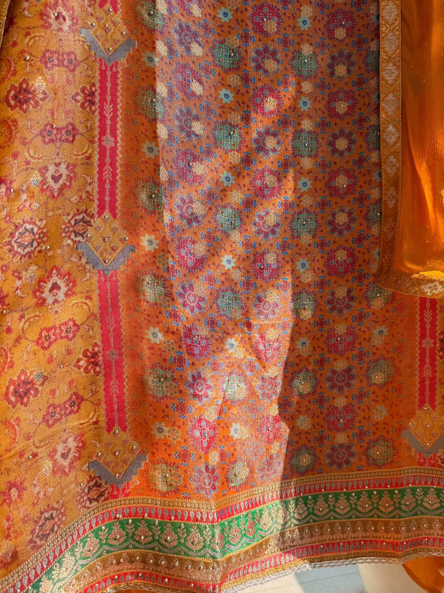 Meenakari Benarsi suit