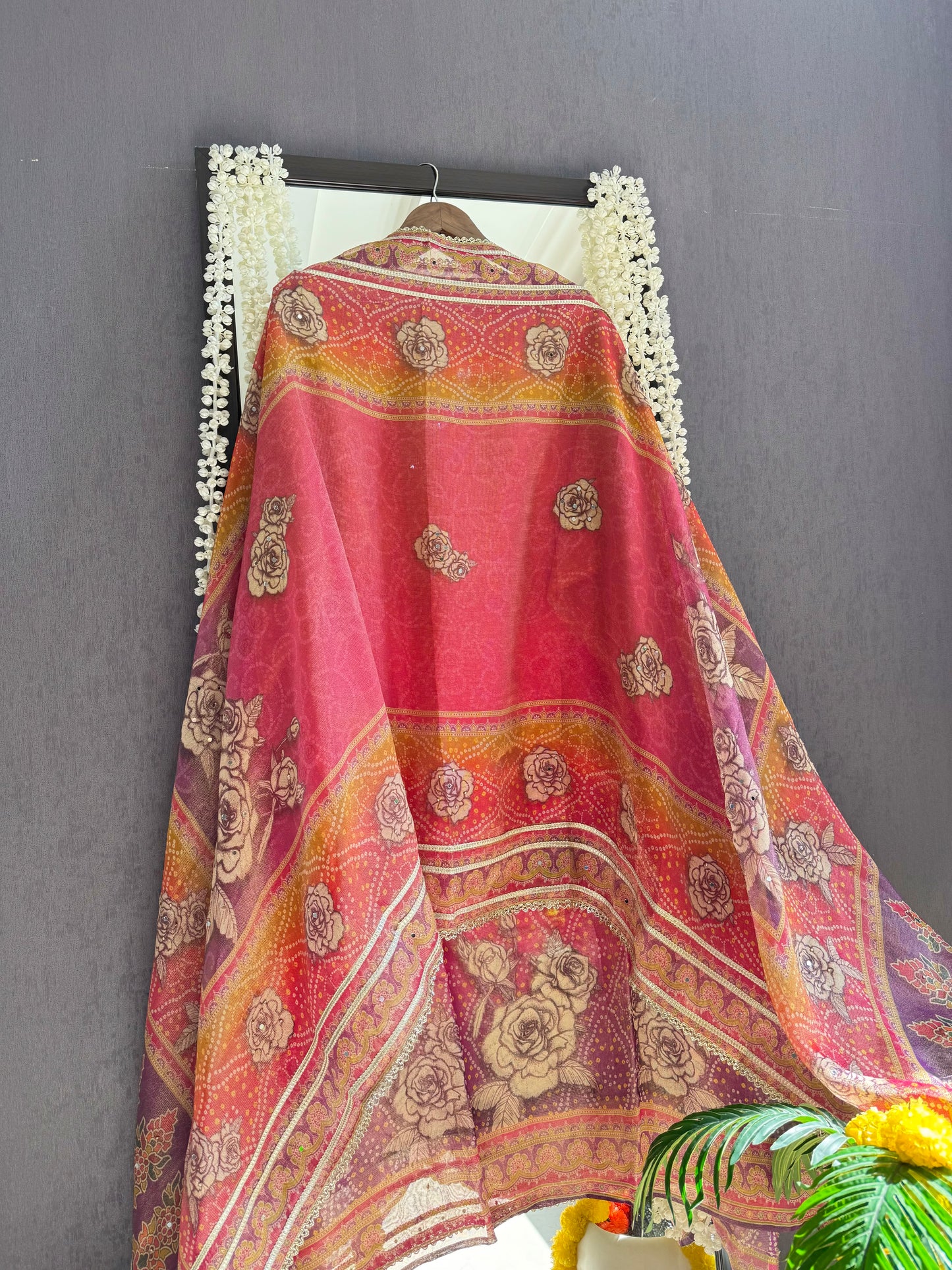 Premium Burberry silk handwork suit