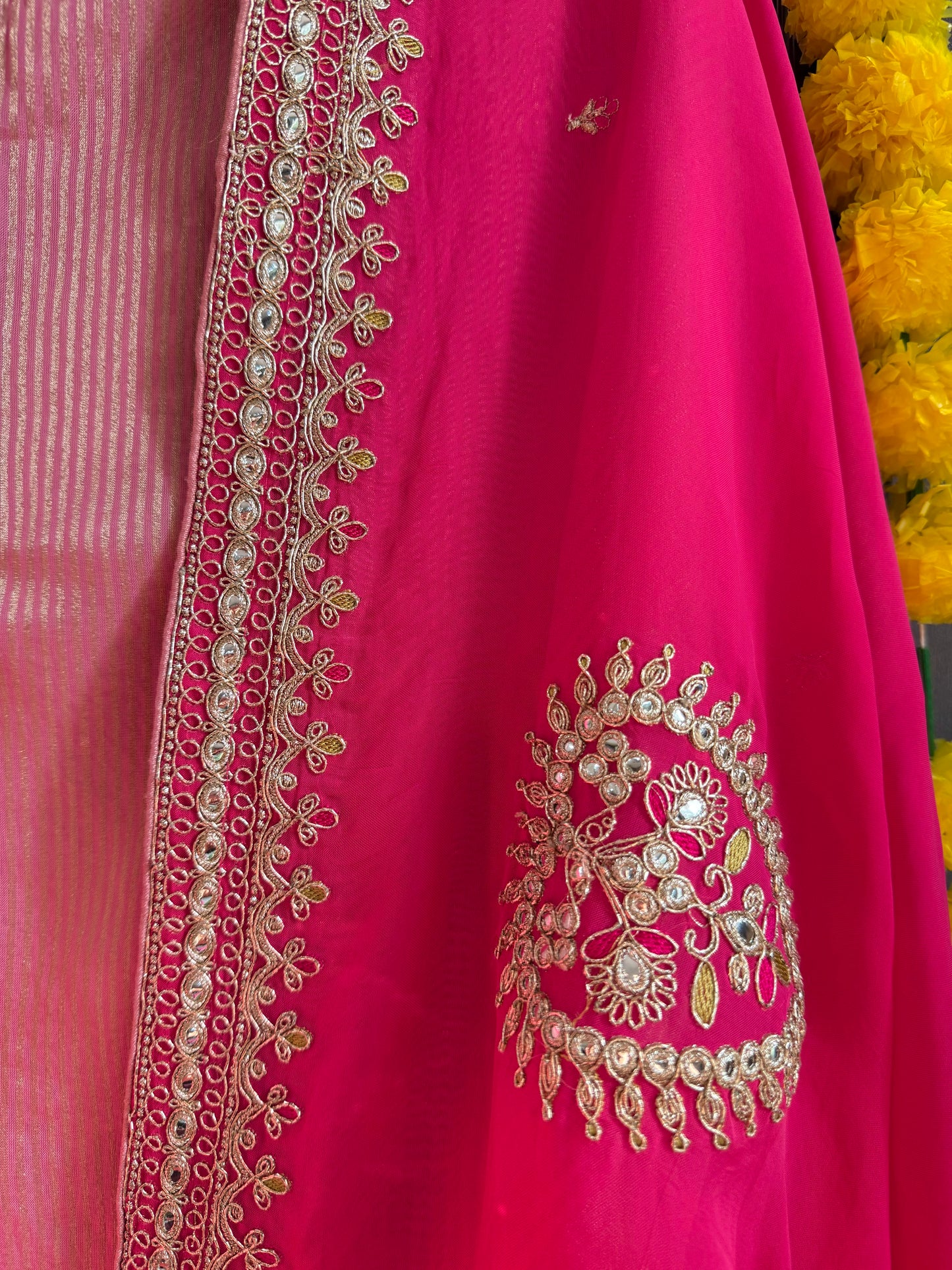 Luxurious Marori aari work suit