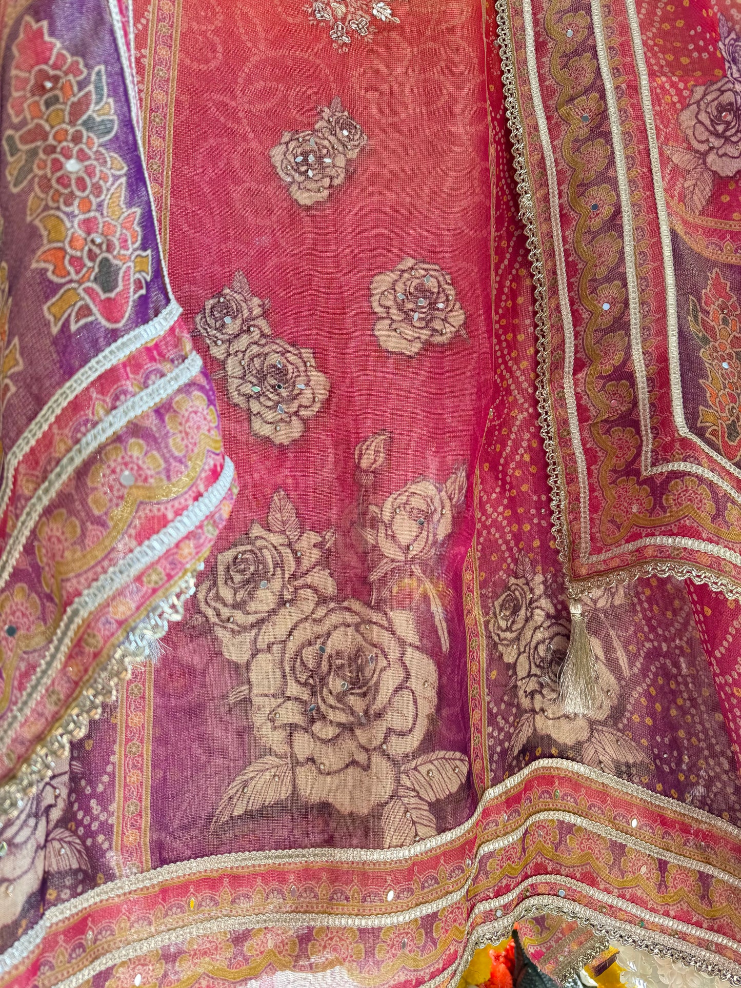 Premium Burberry silk handwork suit