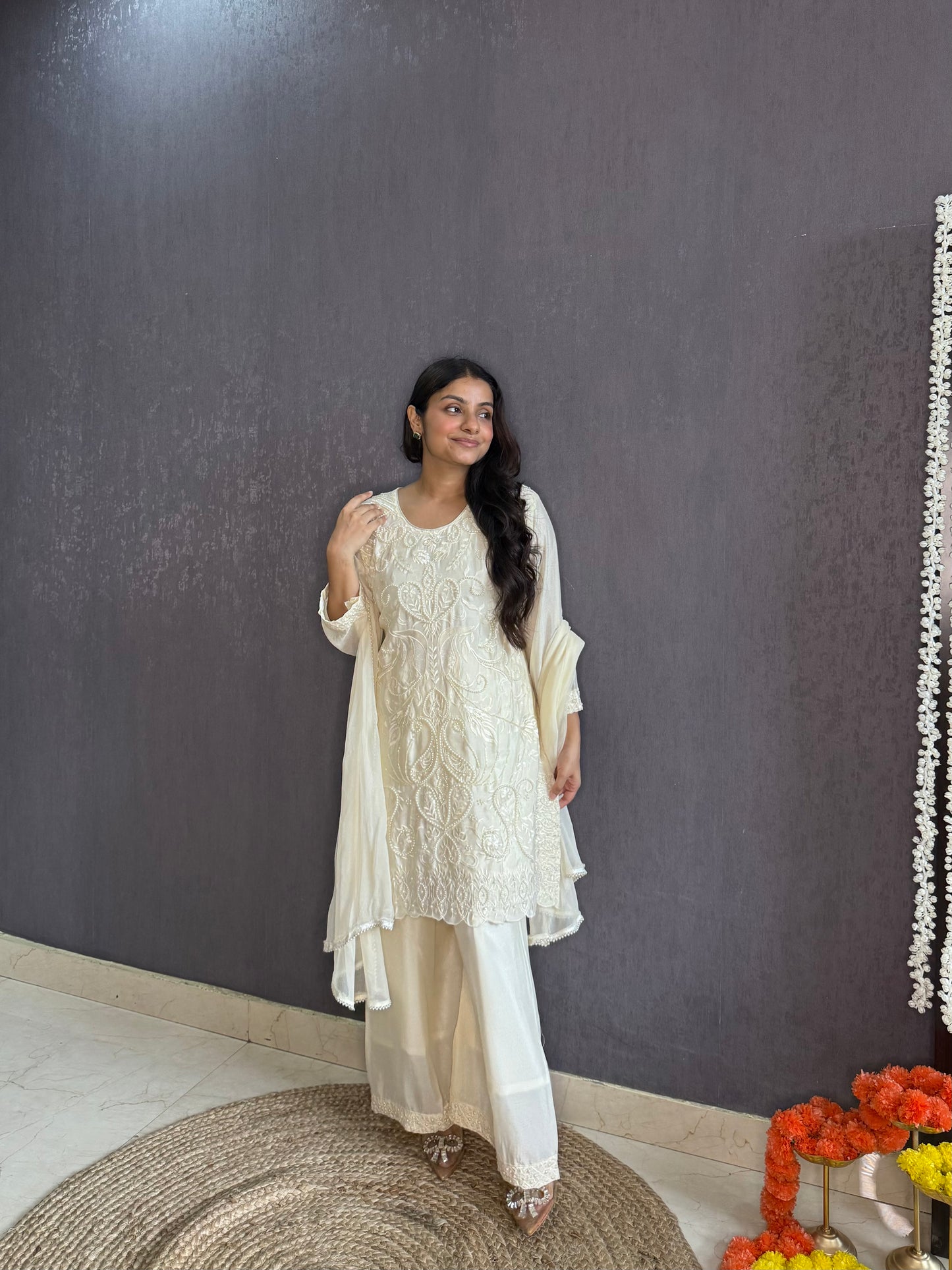 Premium handwork sharara set