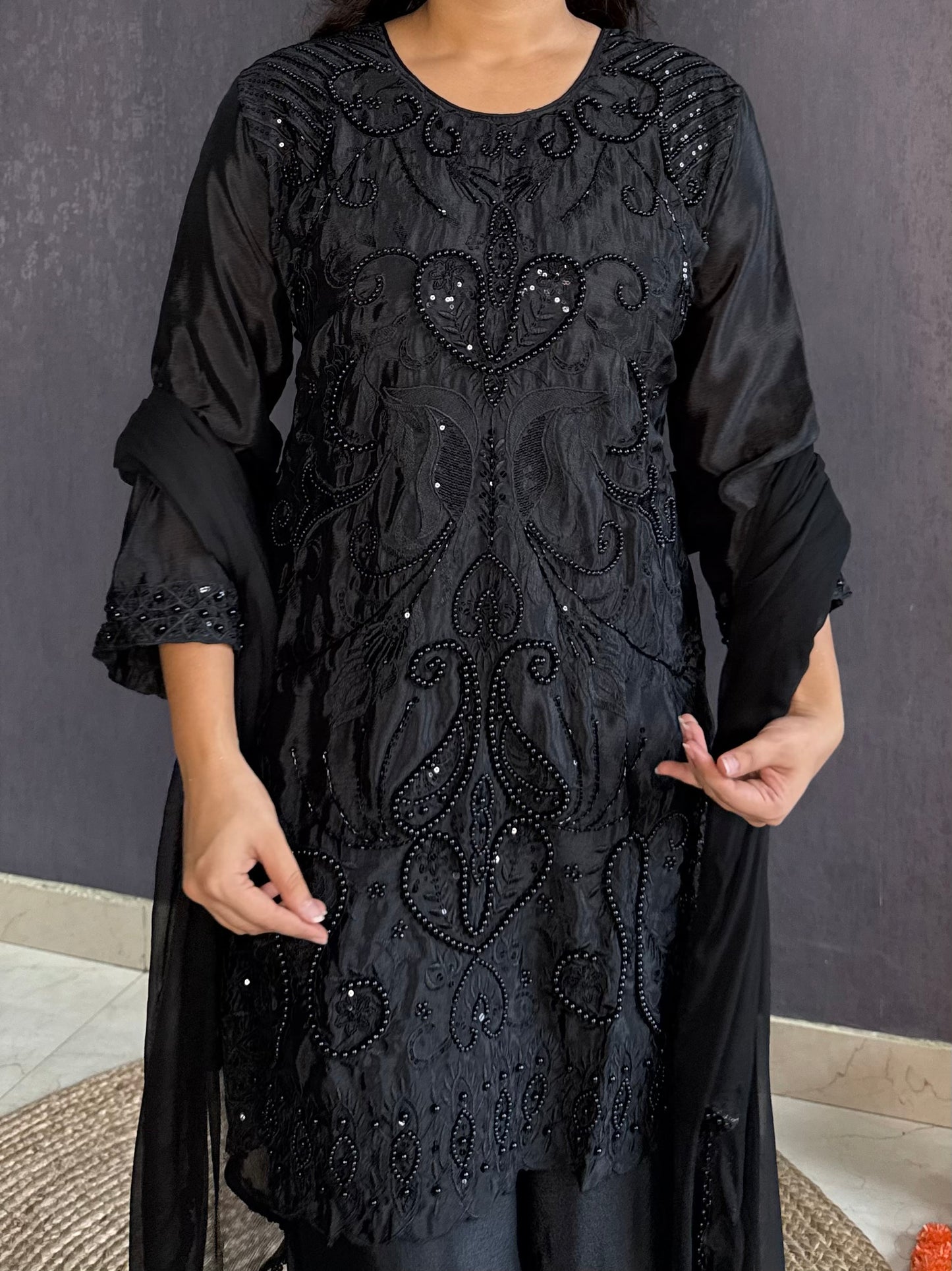 Premium handwork sharara set