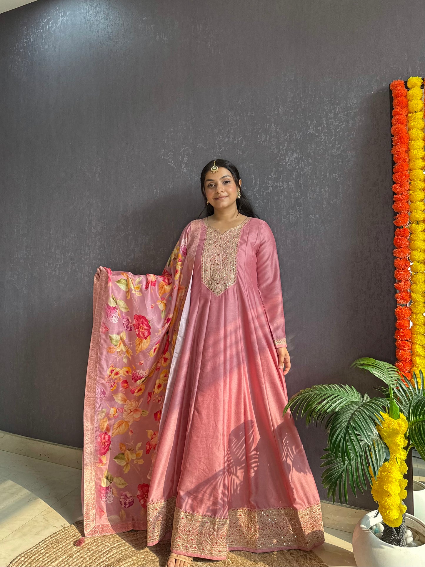 kalidaar Anarkali set