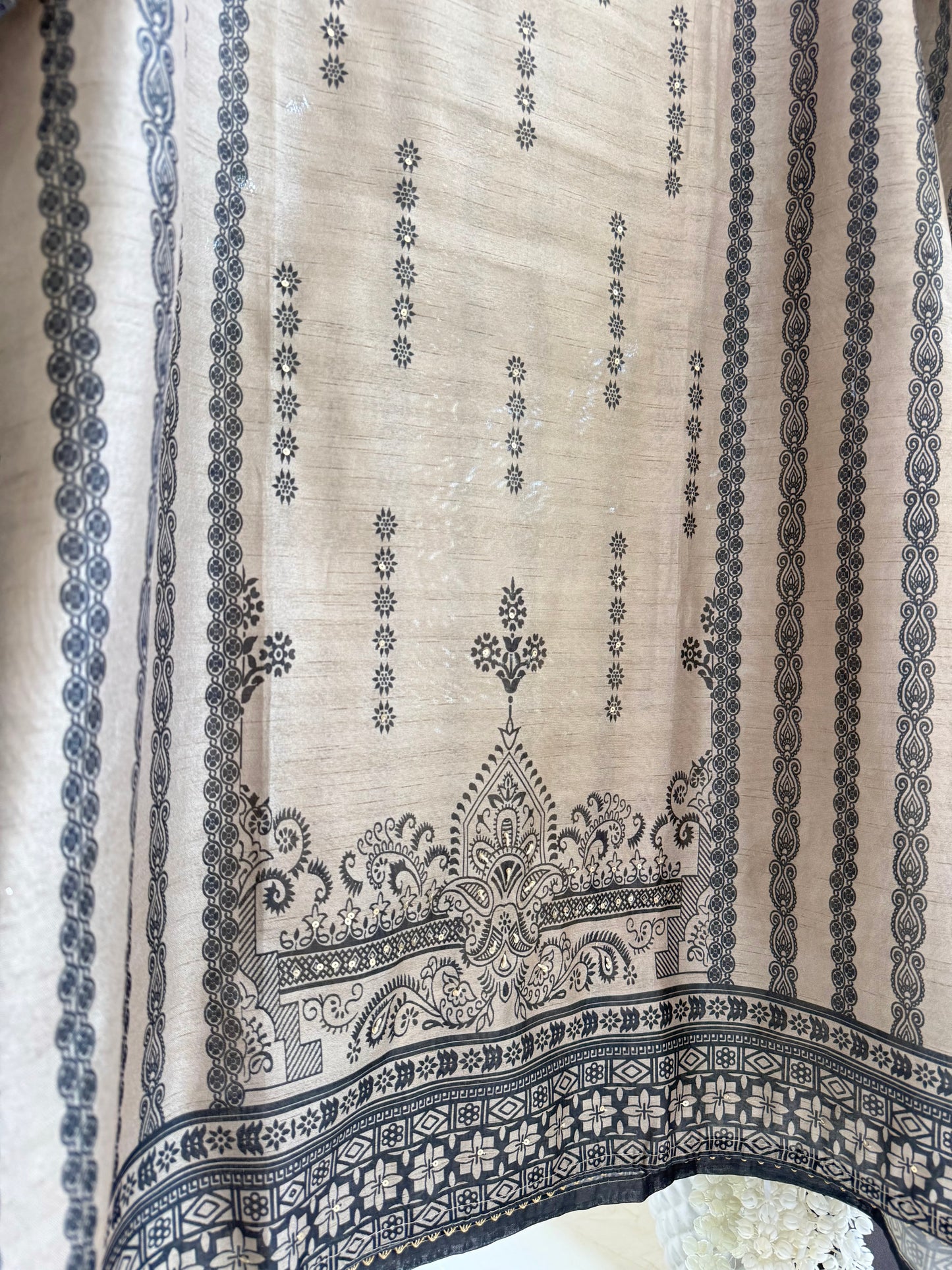 Pure Tussar silk suit
