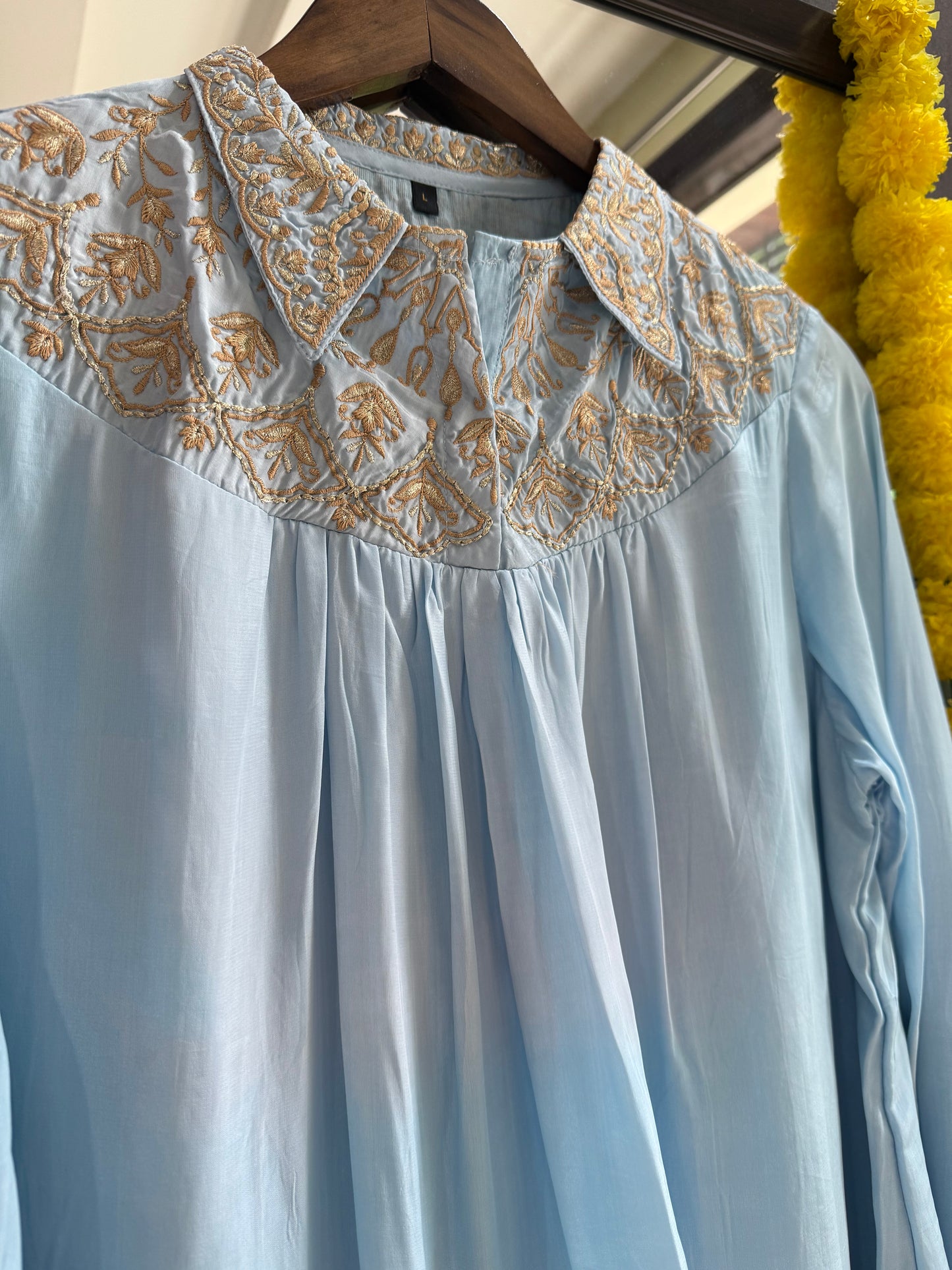 Pure crepe tulip Coord set