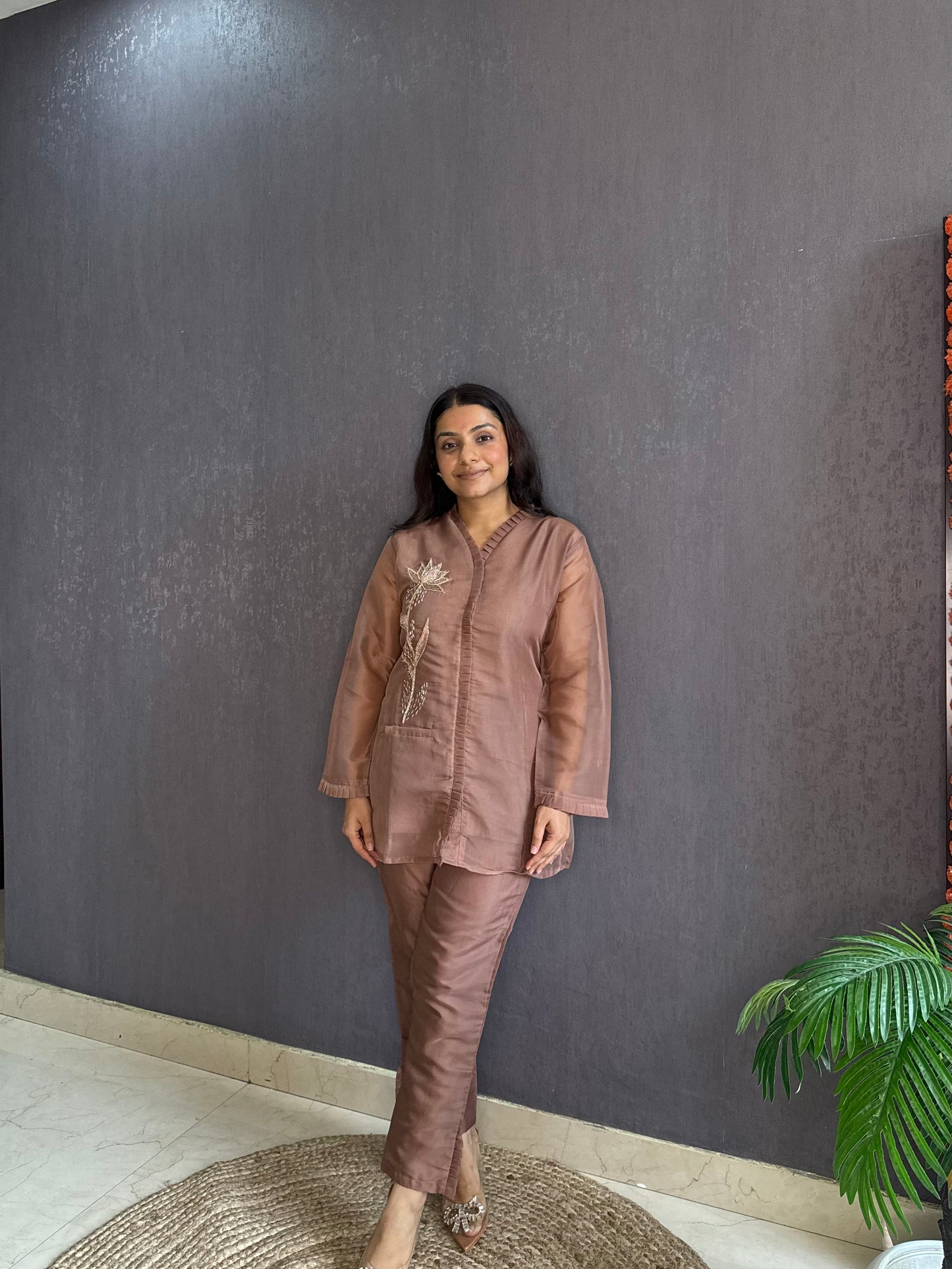 Designer handwork Coord set
