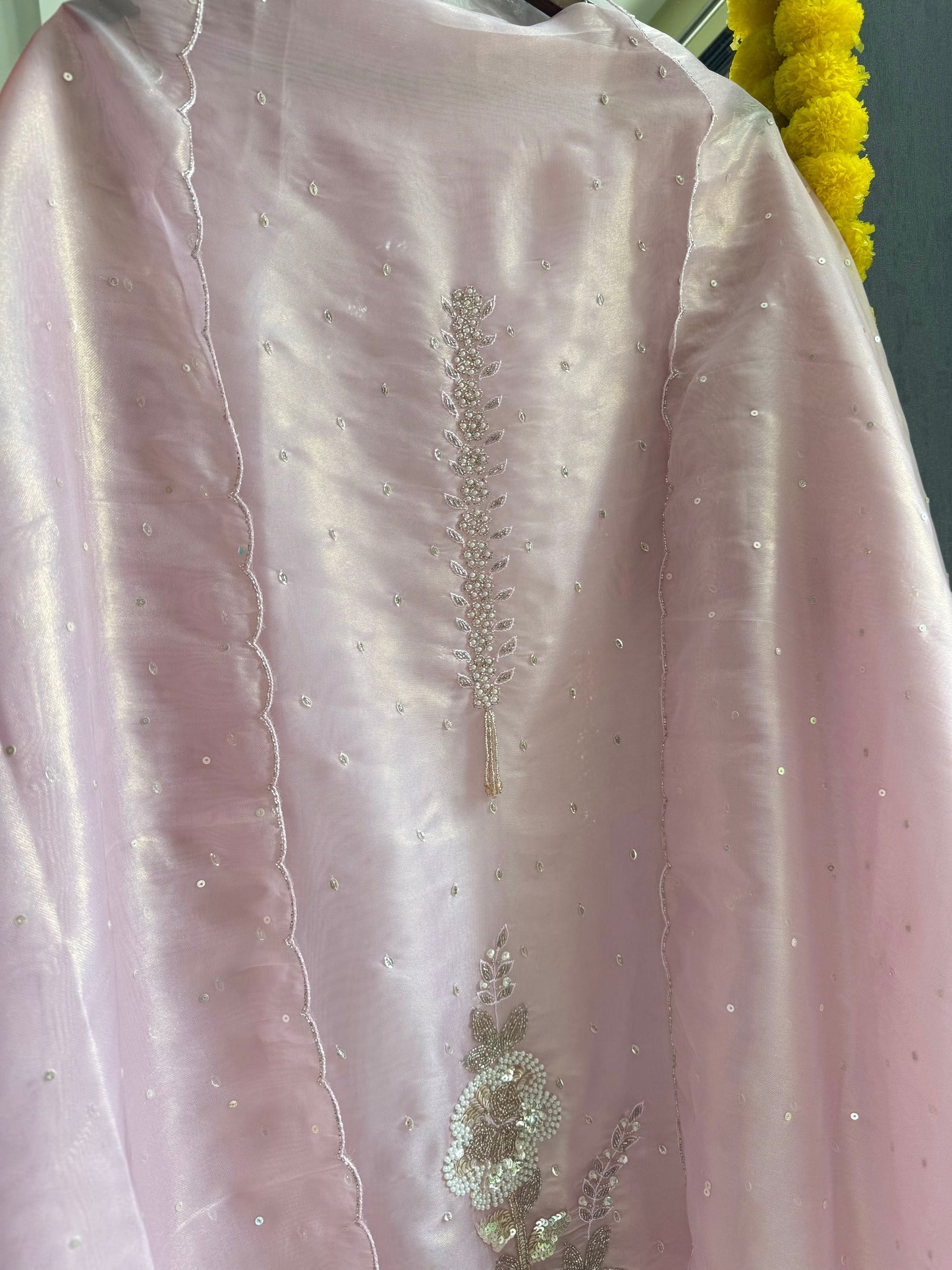 Glass tissue handwork suit