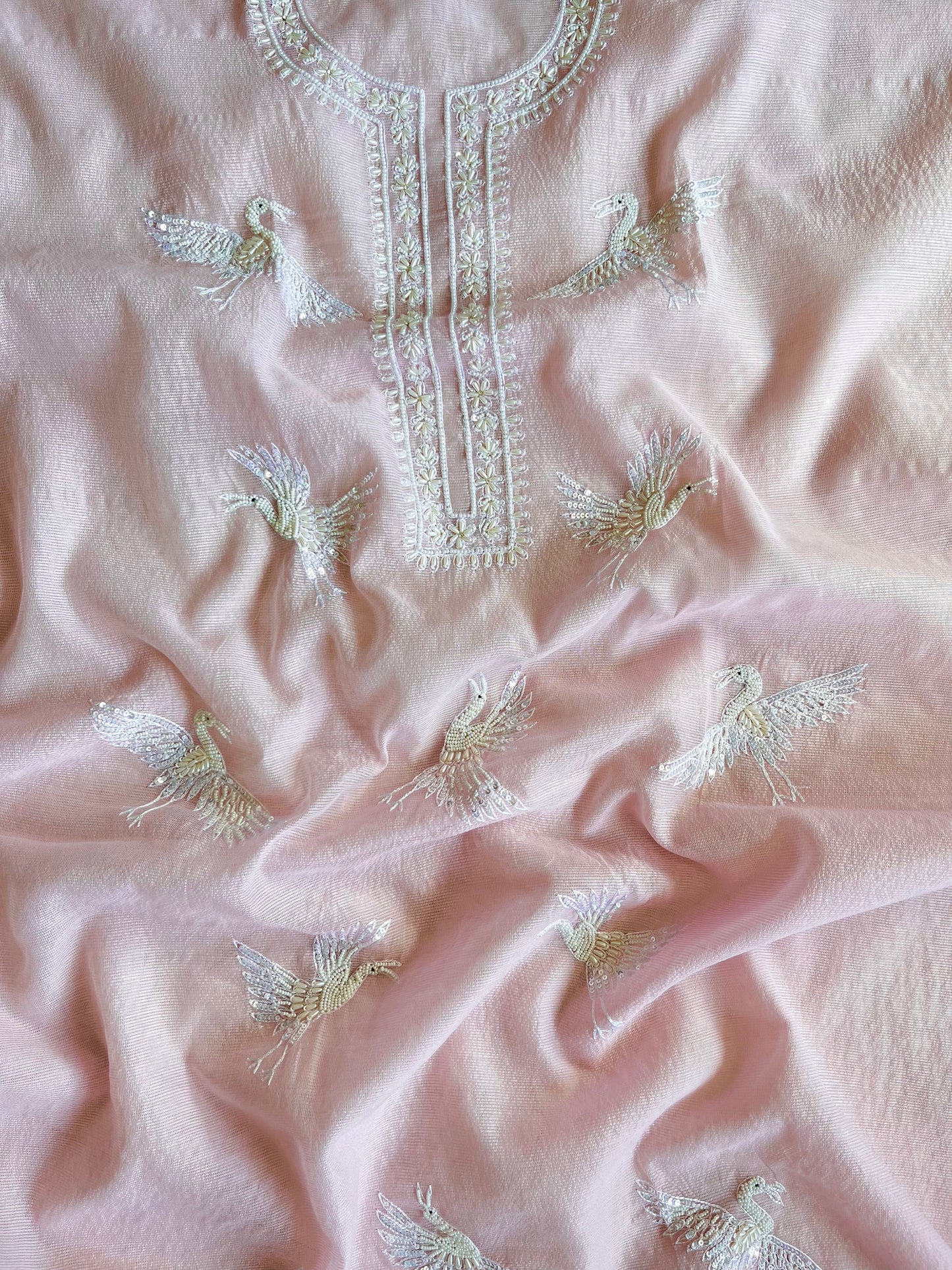 Kota doria pearlwork suits