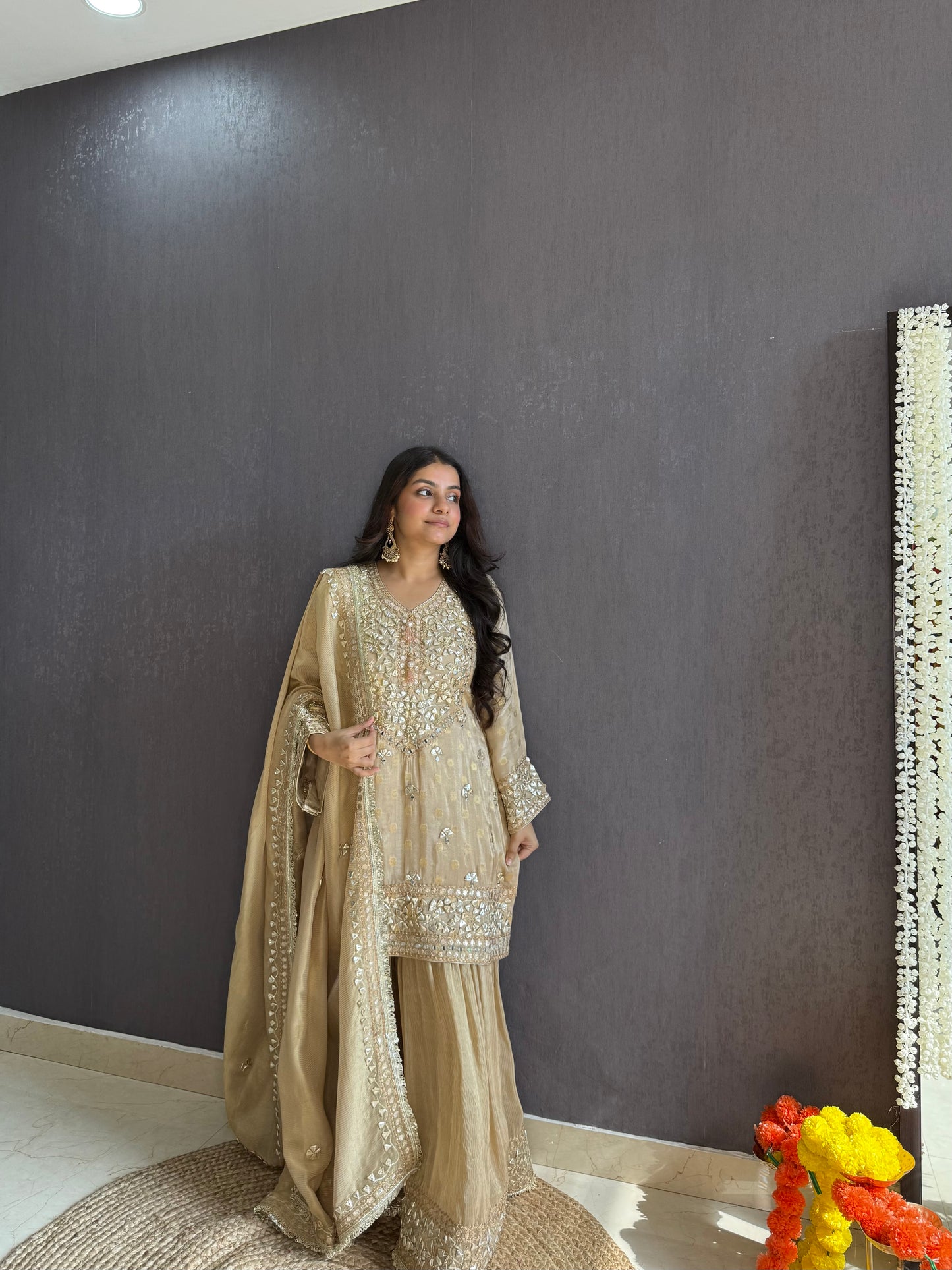 Luxurious gotapatti sharara set