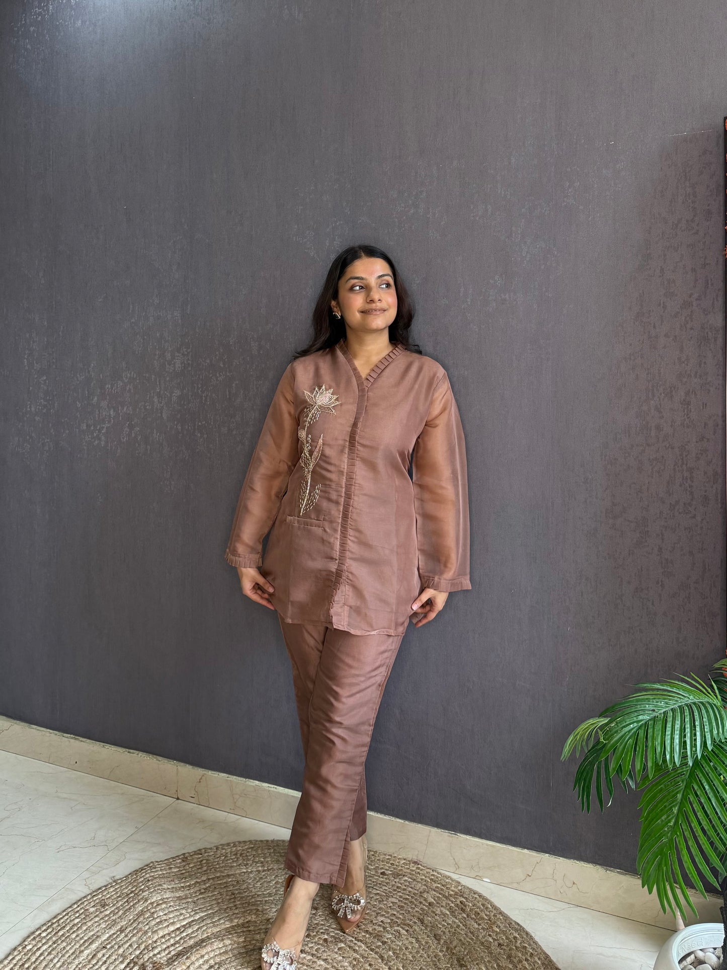 Designer handwork Coord set