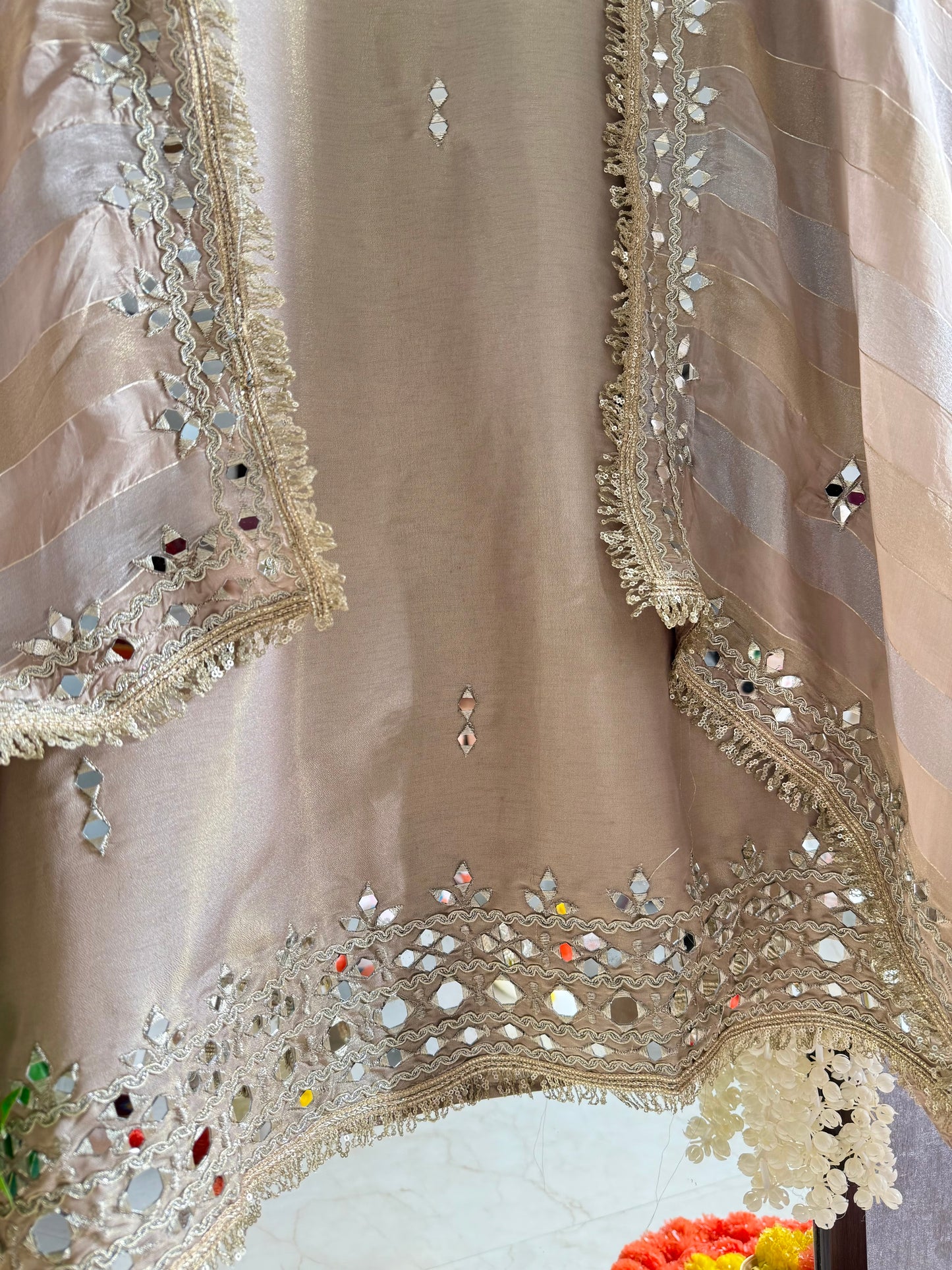 Luxurious Mirrorwork suit