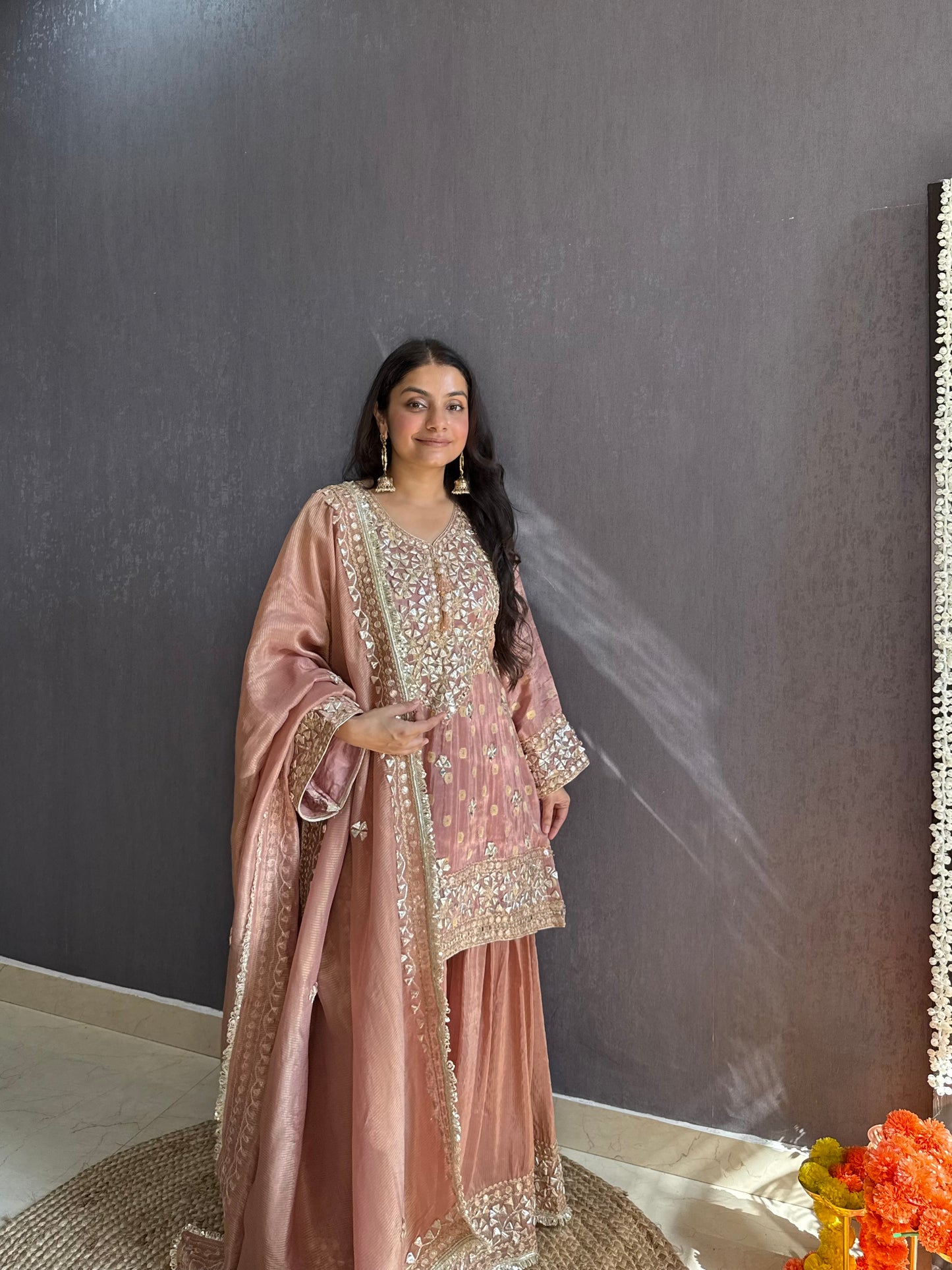 Luxurious gotapatti sharara set