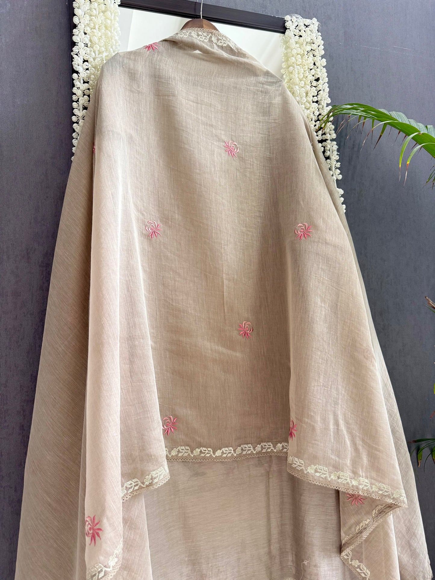 Luxurious Mul chanderi butterfly suit