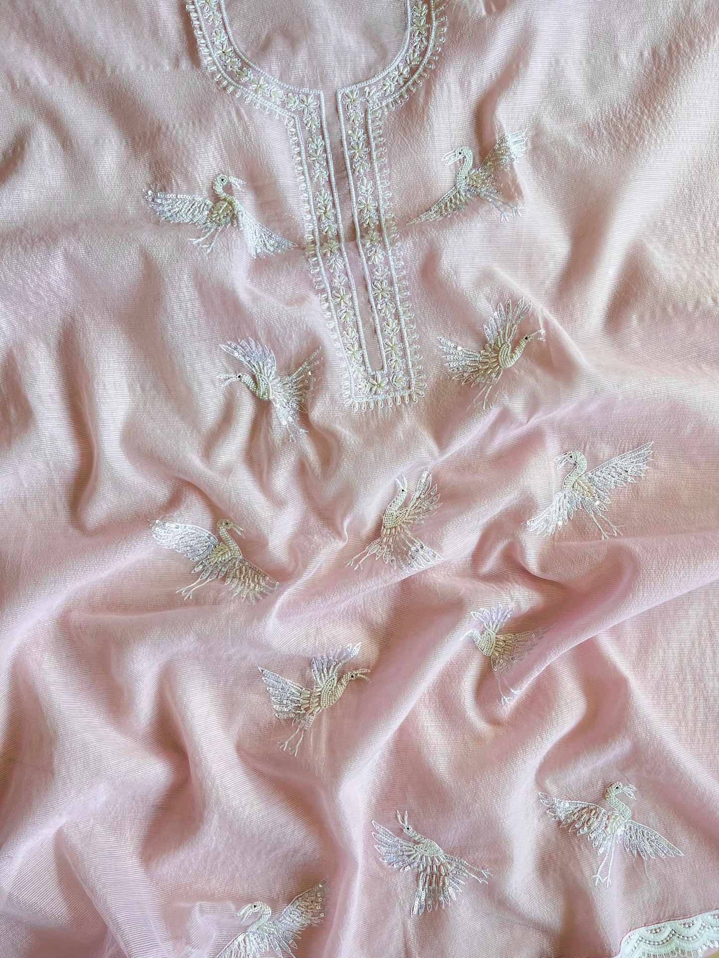 Kota doria pearlwork suits