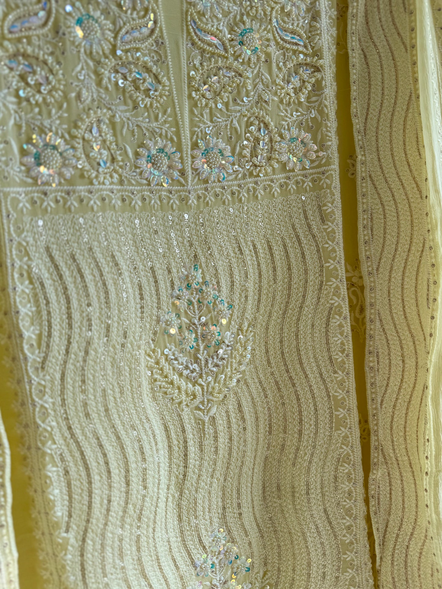 Lucknowi chikankari handwork suit