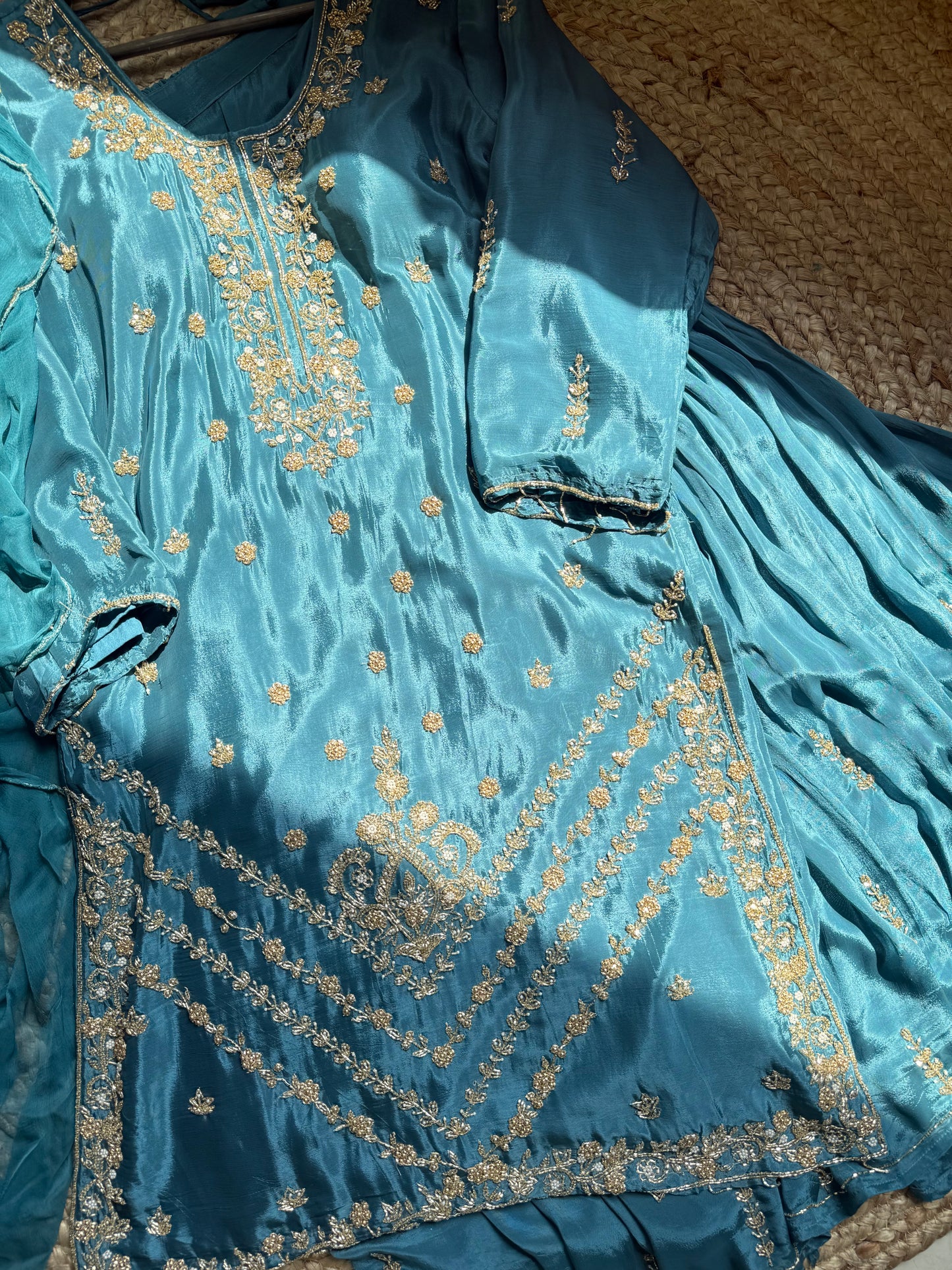 Handwork sharara set