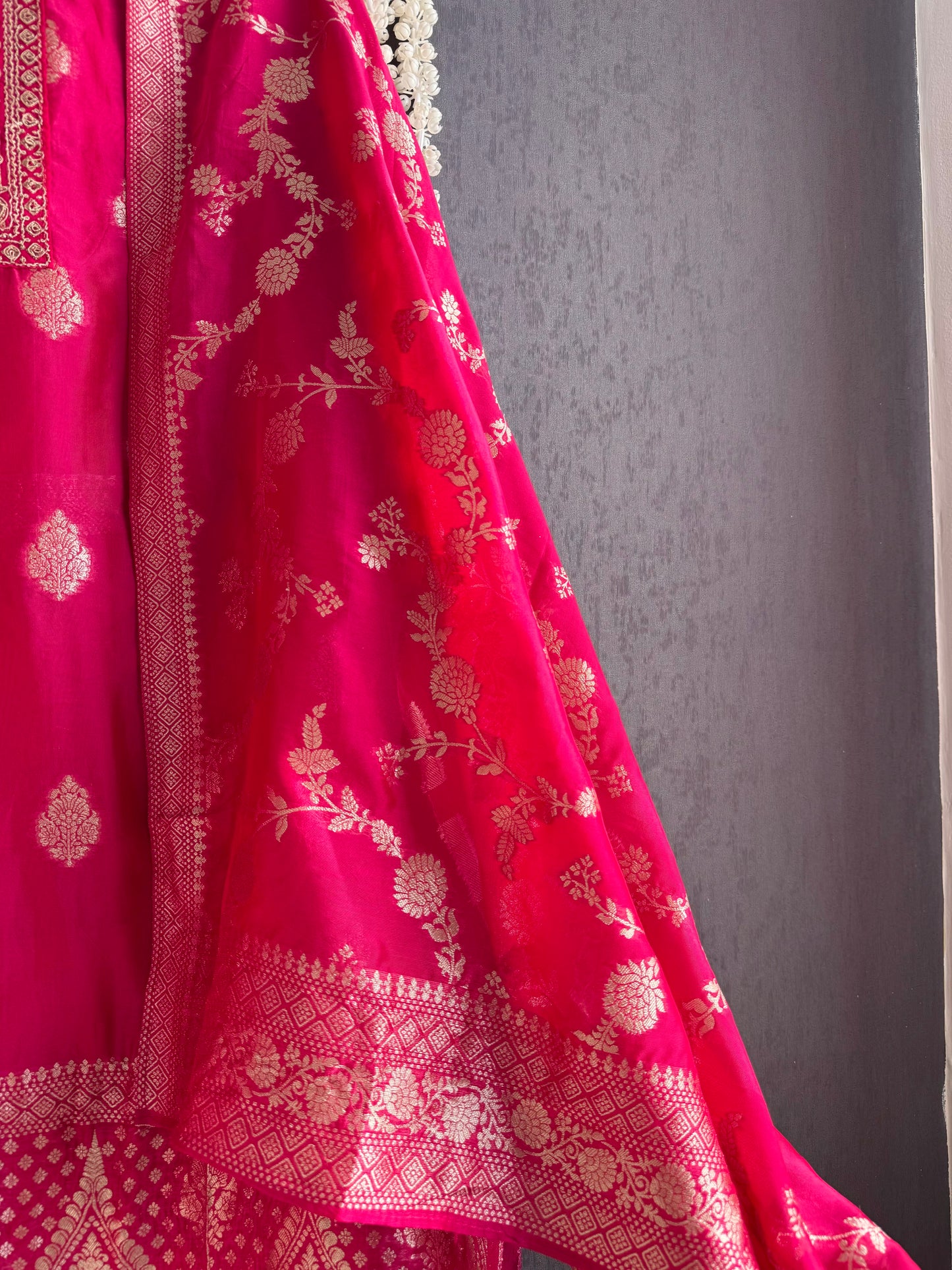 Resham Benarsi silk suit