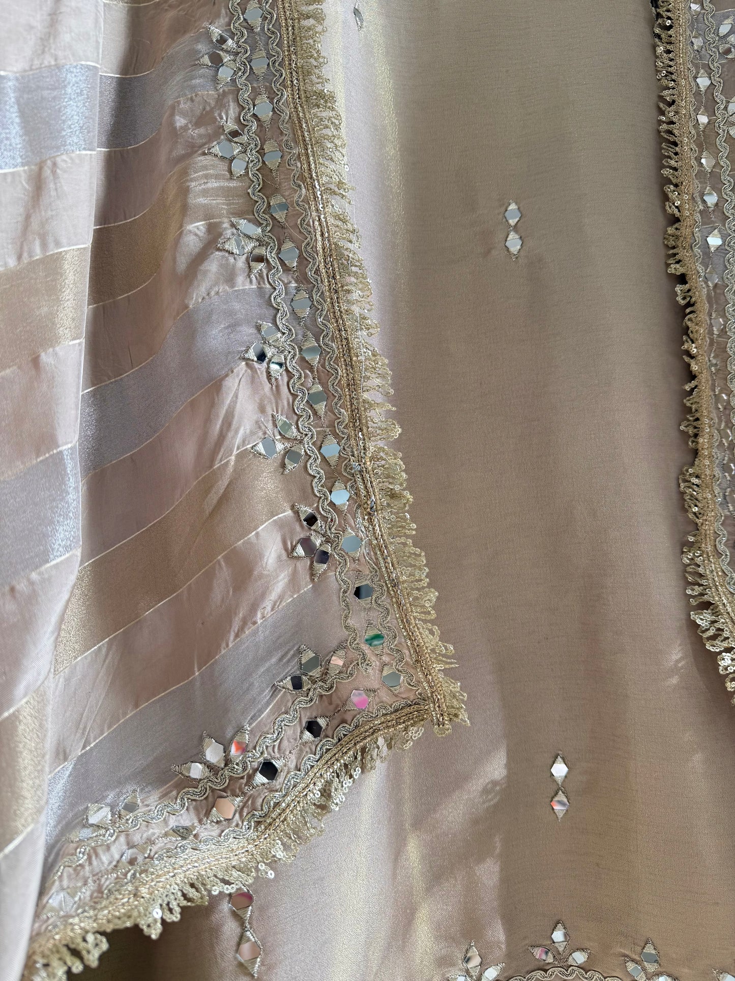 Luxurious Mirrorwork suit