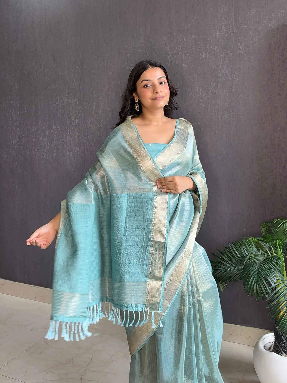 Soft tissue benarsi saree