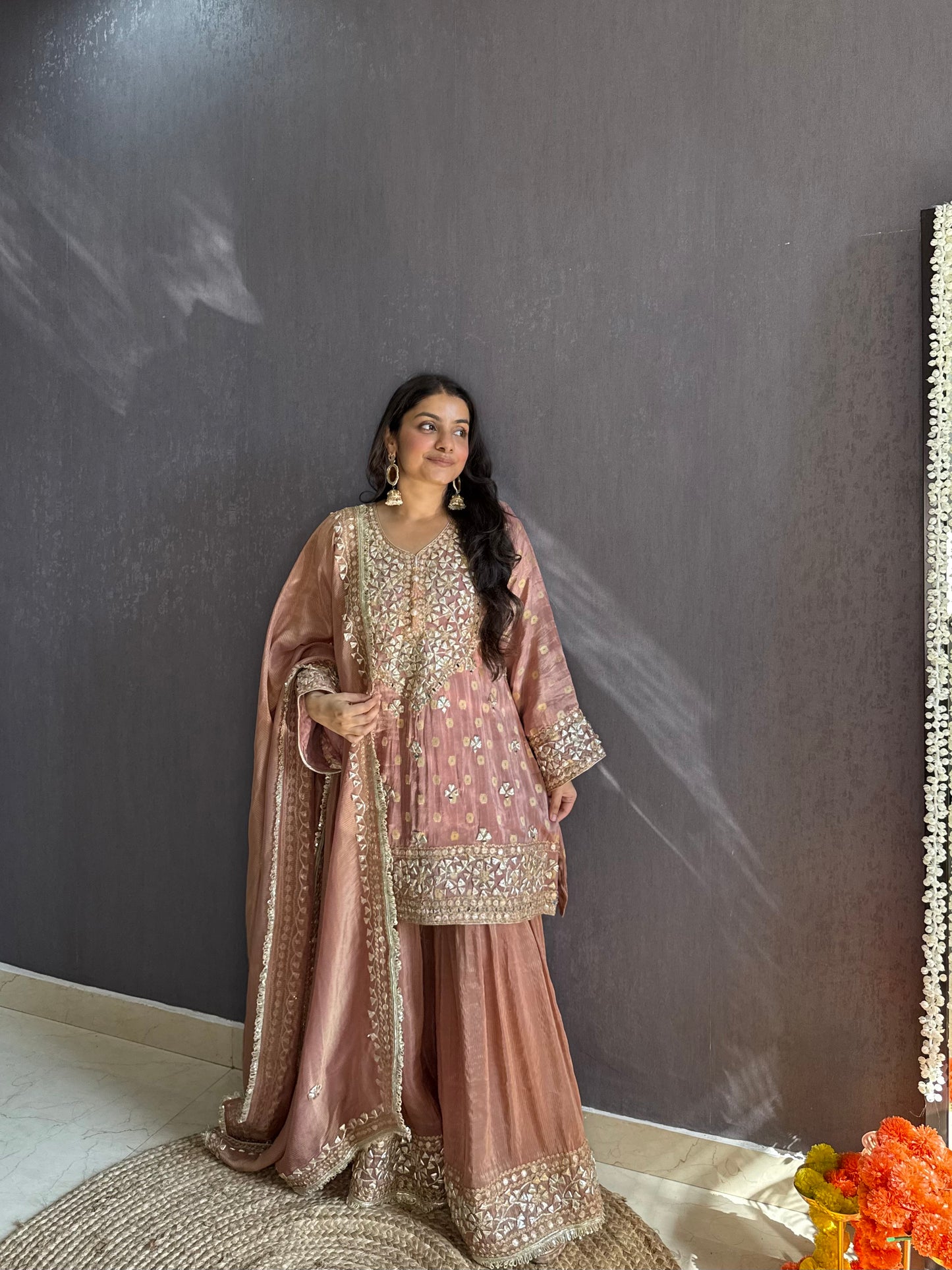 Luxurious gotapatti sharara set