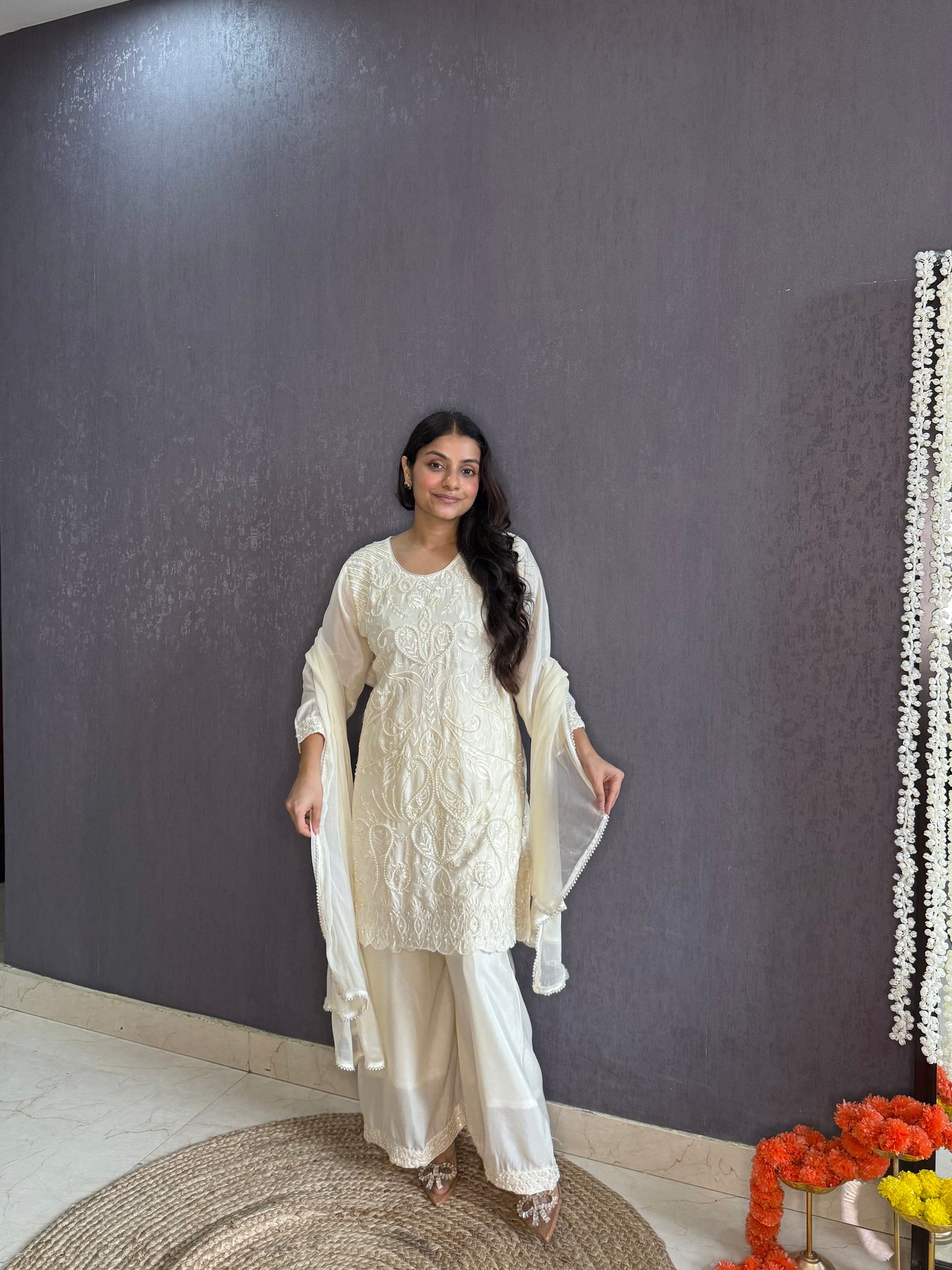 Premium handwork sharara set
