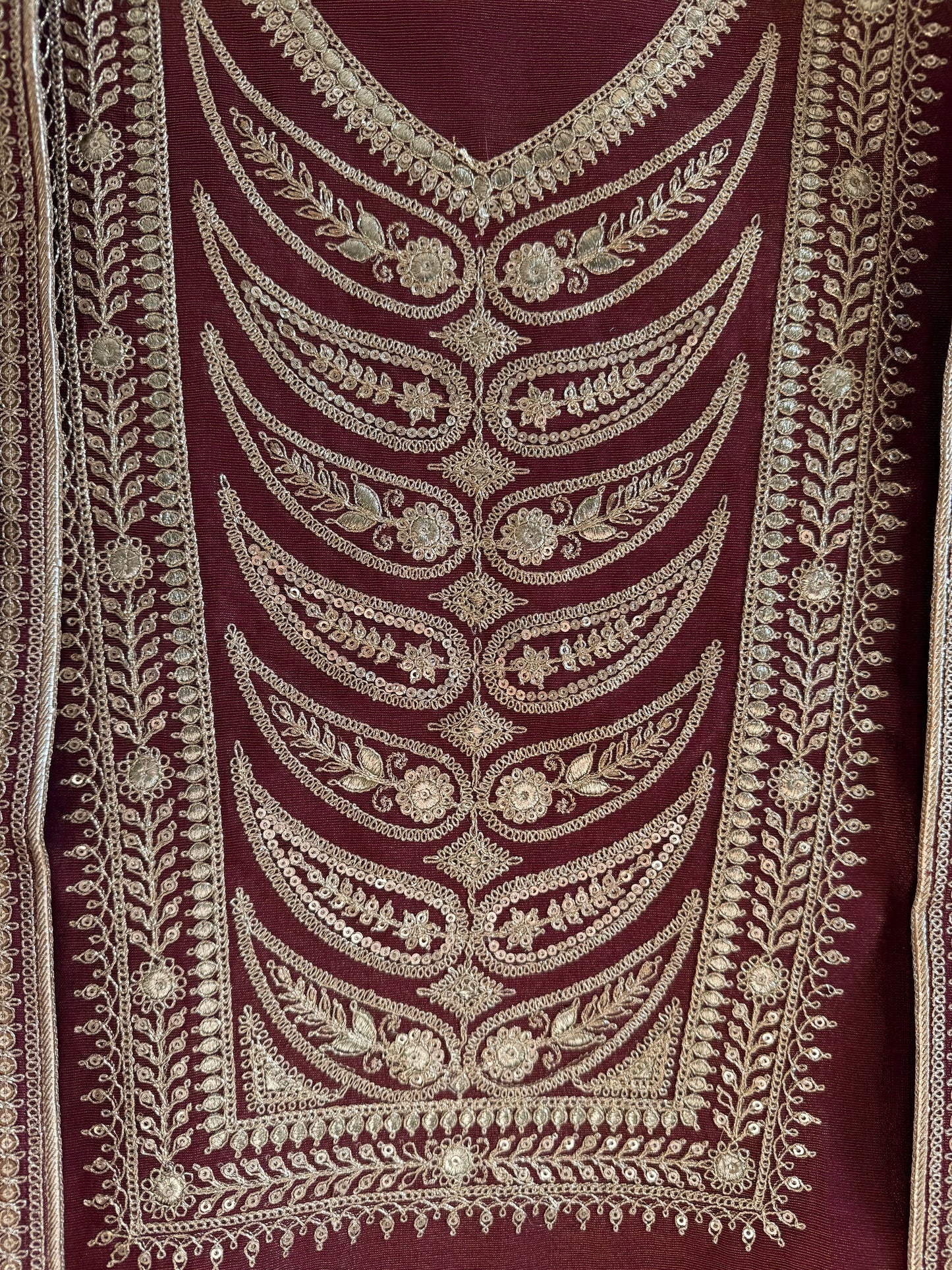 Luxurious Tissue silk suit