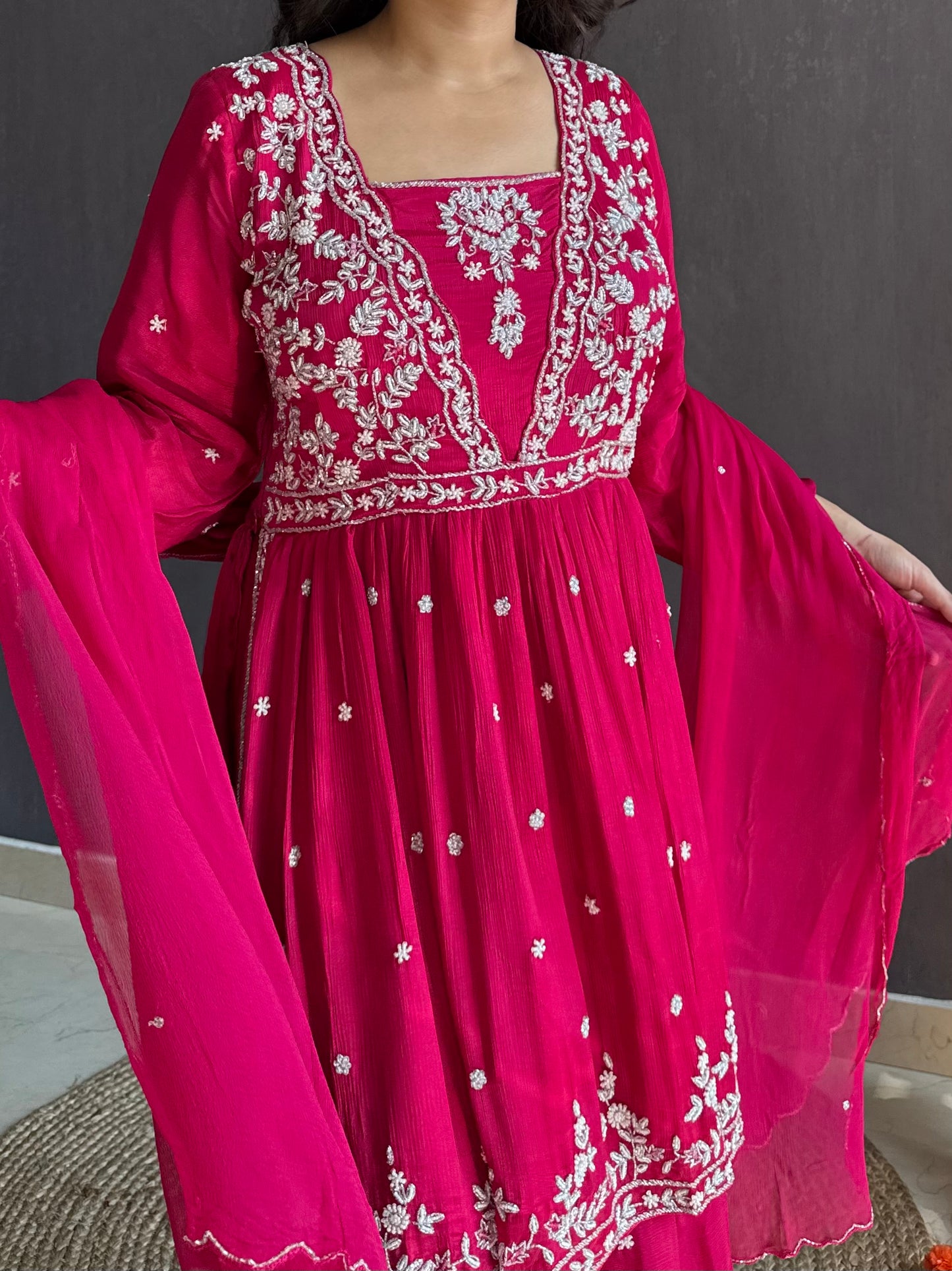 Handwork sharara set