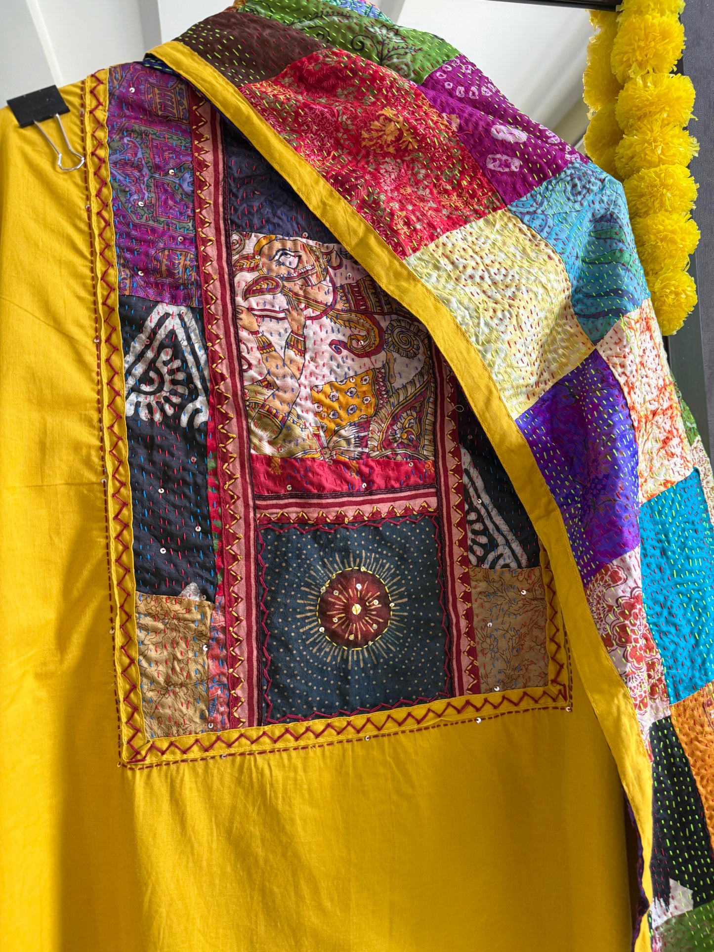 Pure cotton kantha patchwork suits