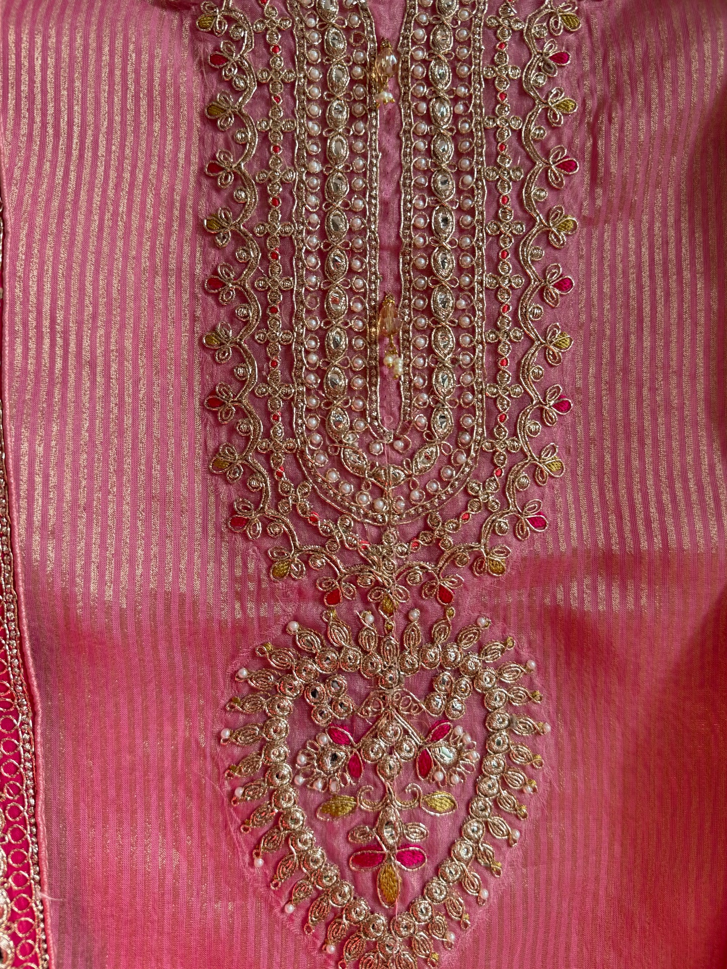 Luxurious Marori aari work suit