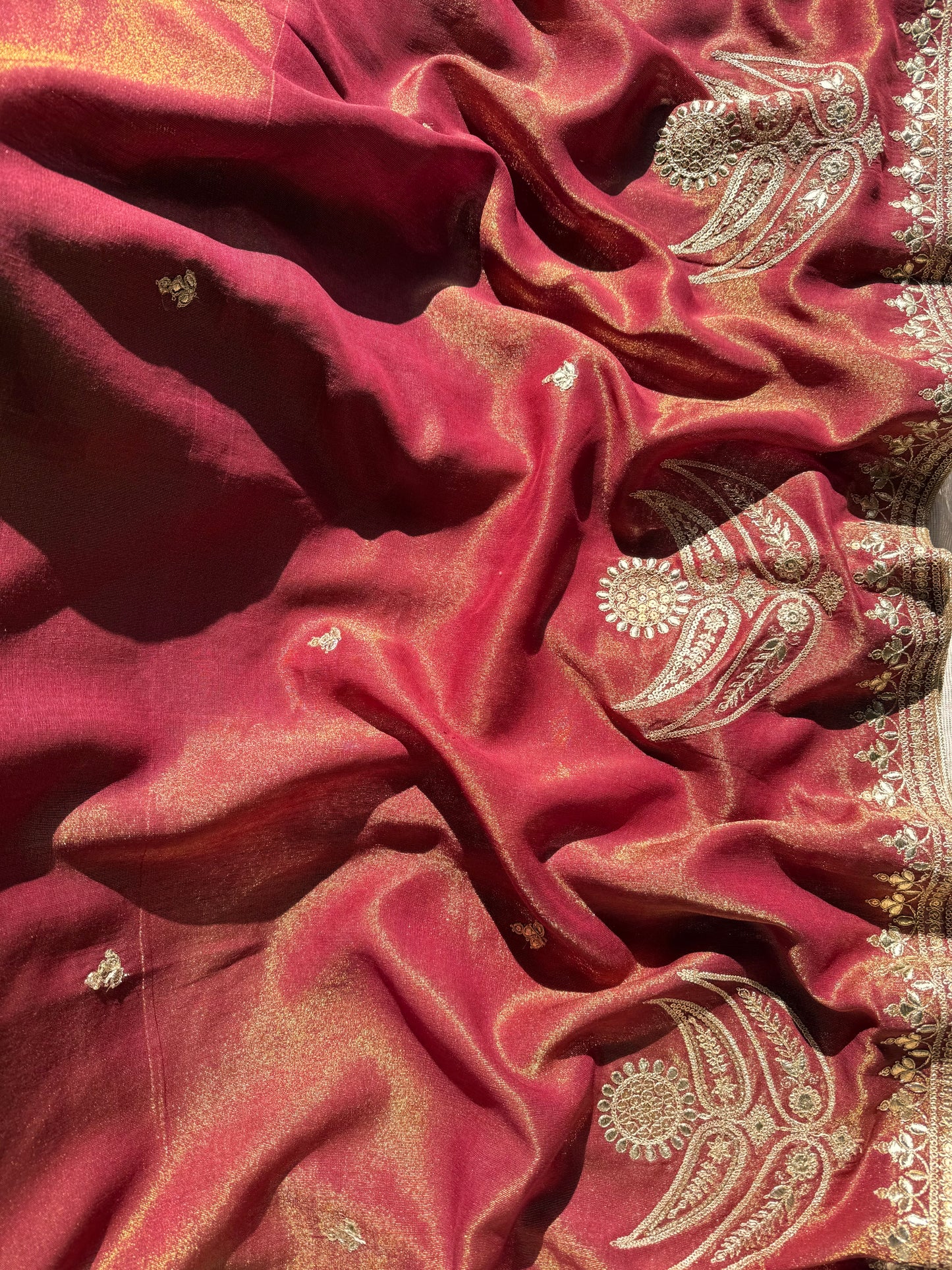 Luxurious Tissue silk suit