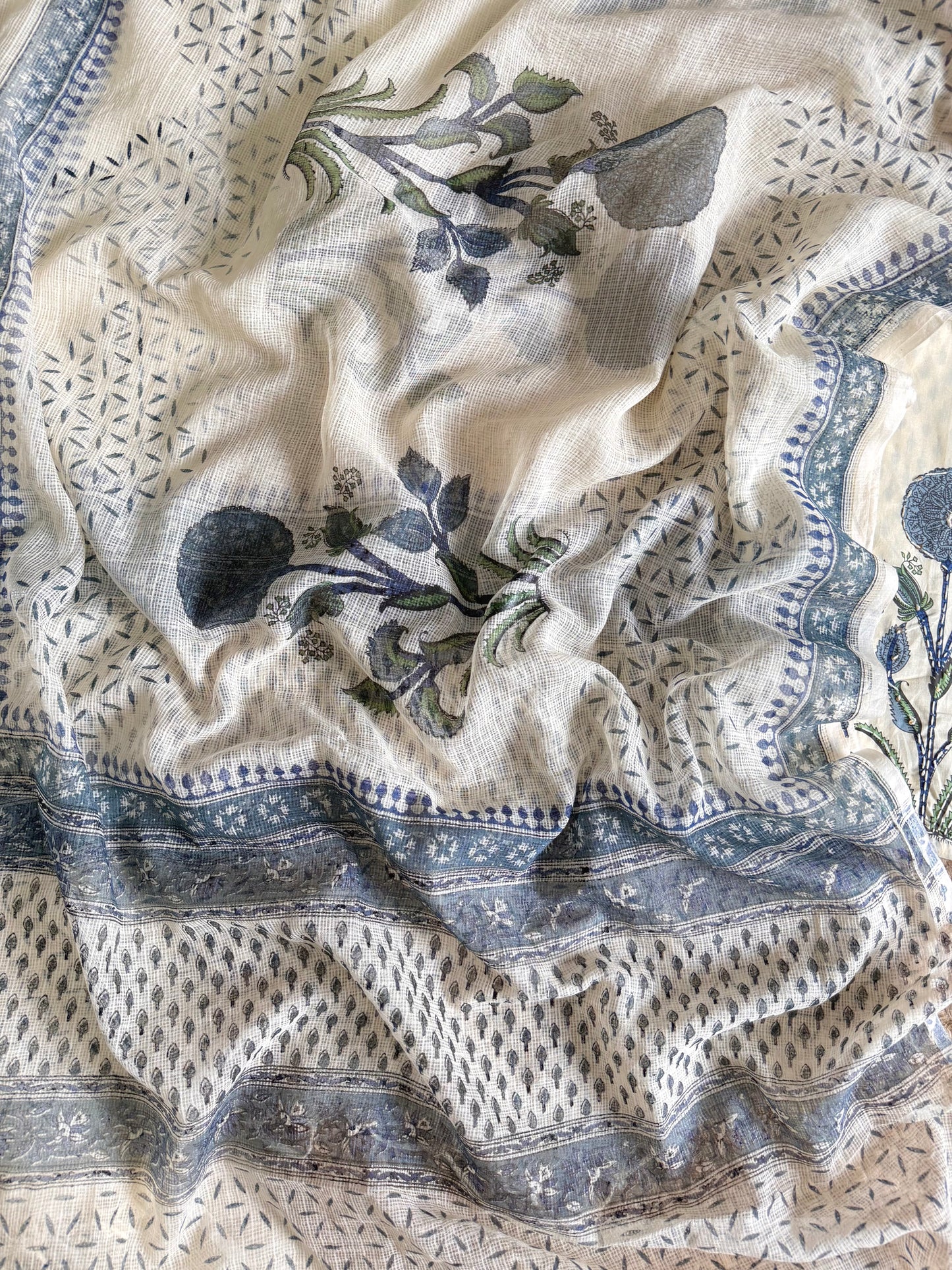 Mulmul handblock printed suits