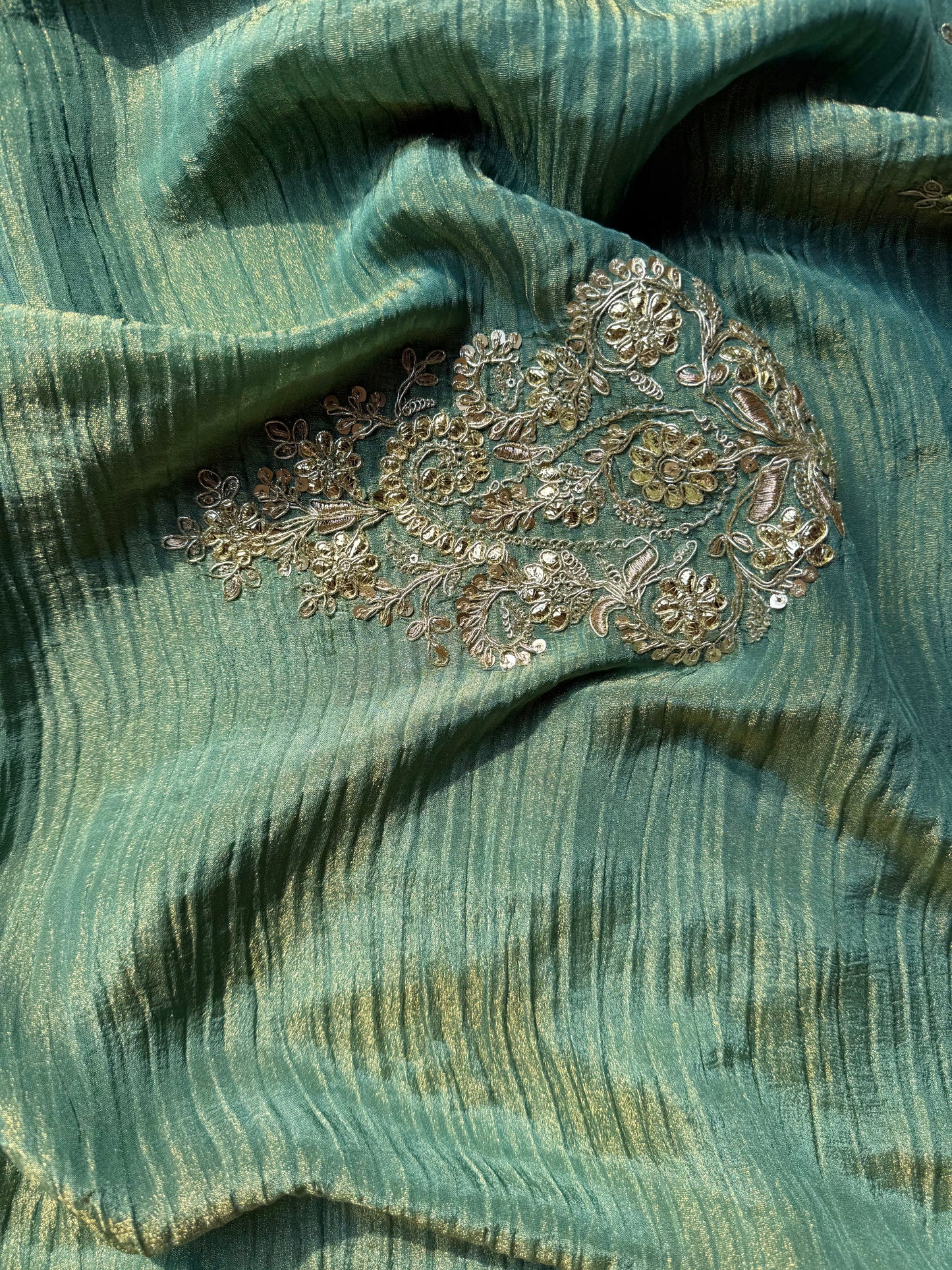 Luxurious Benarsi Tissue silk suit