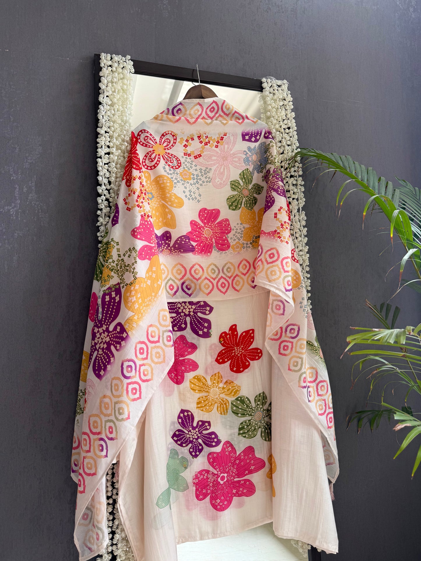 Premium muslin Cotton handwork suit
