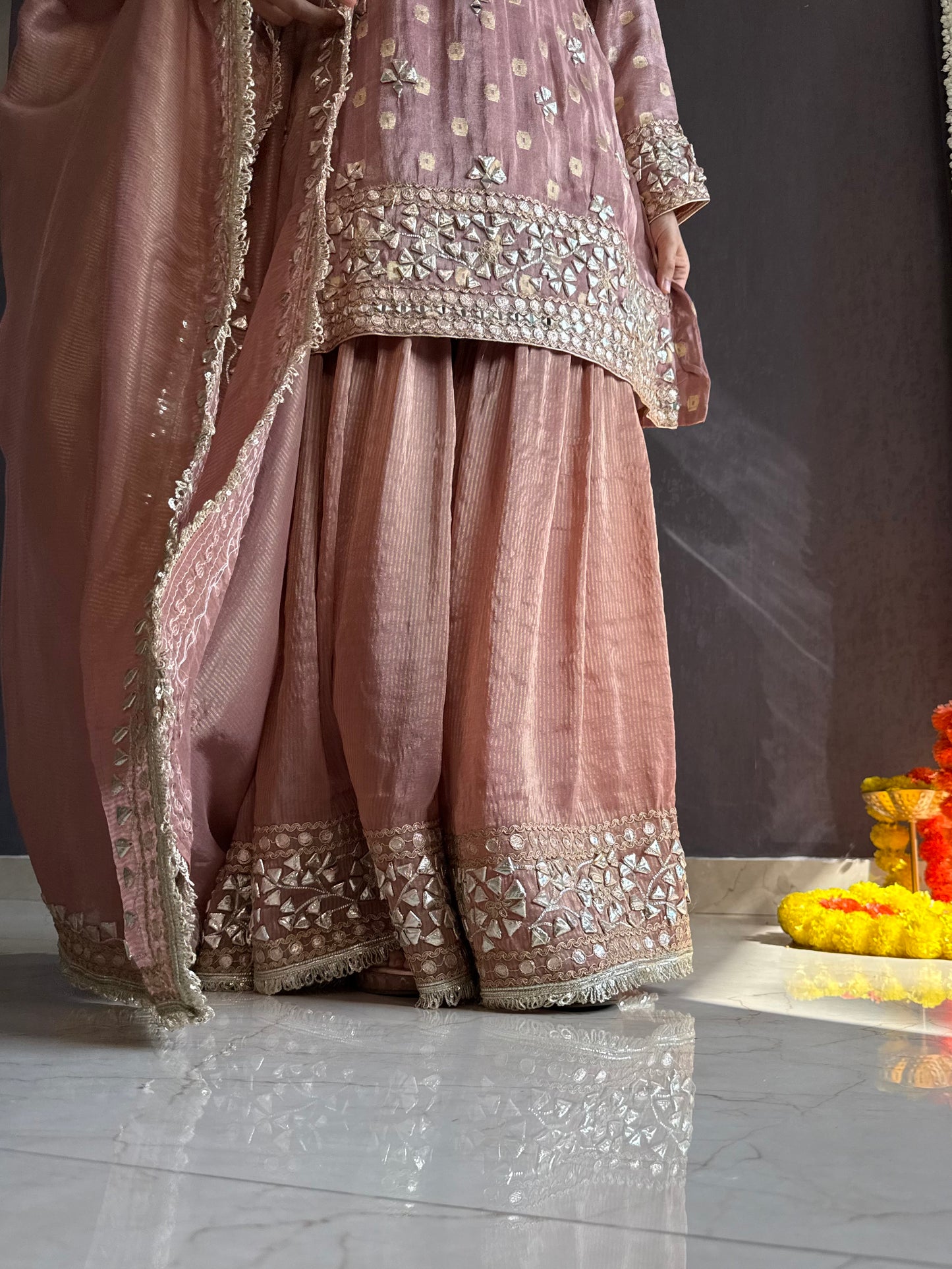 Luxurious gotapatti sharara set